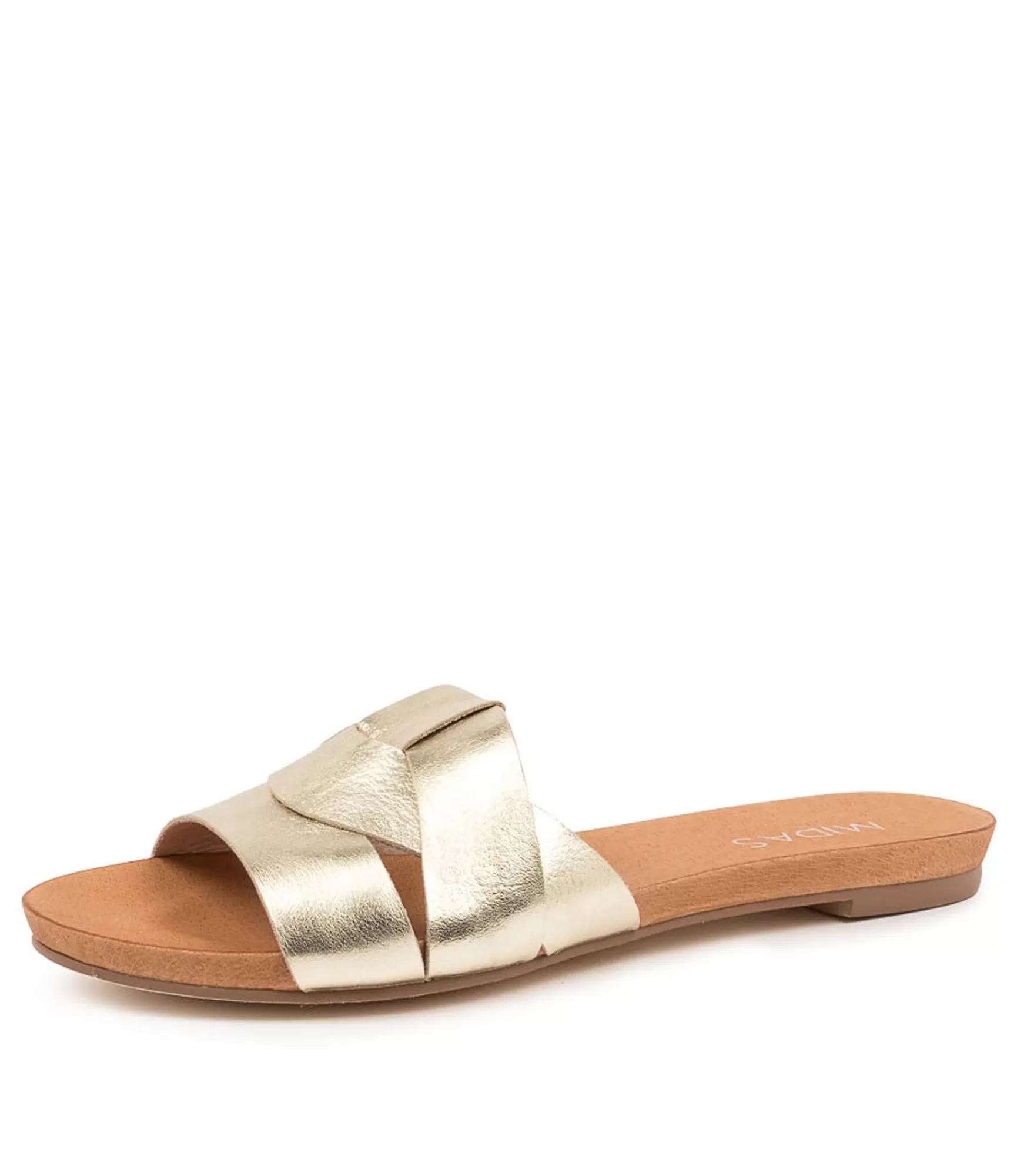 Online Midas Shoes Jenkin Gold Leather