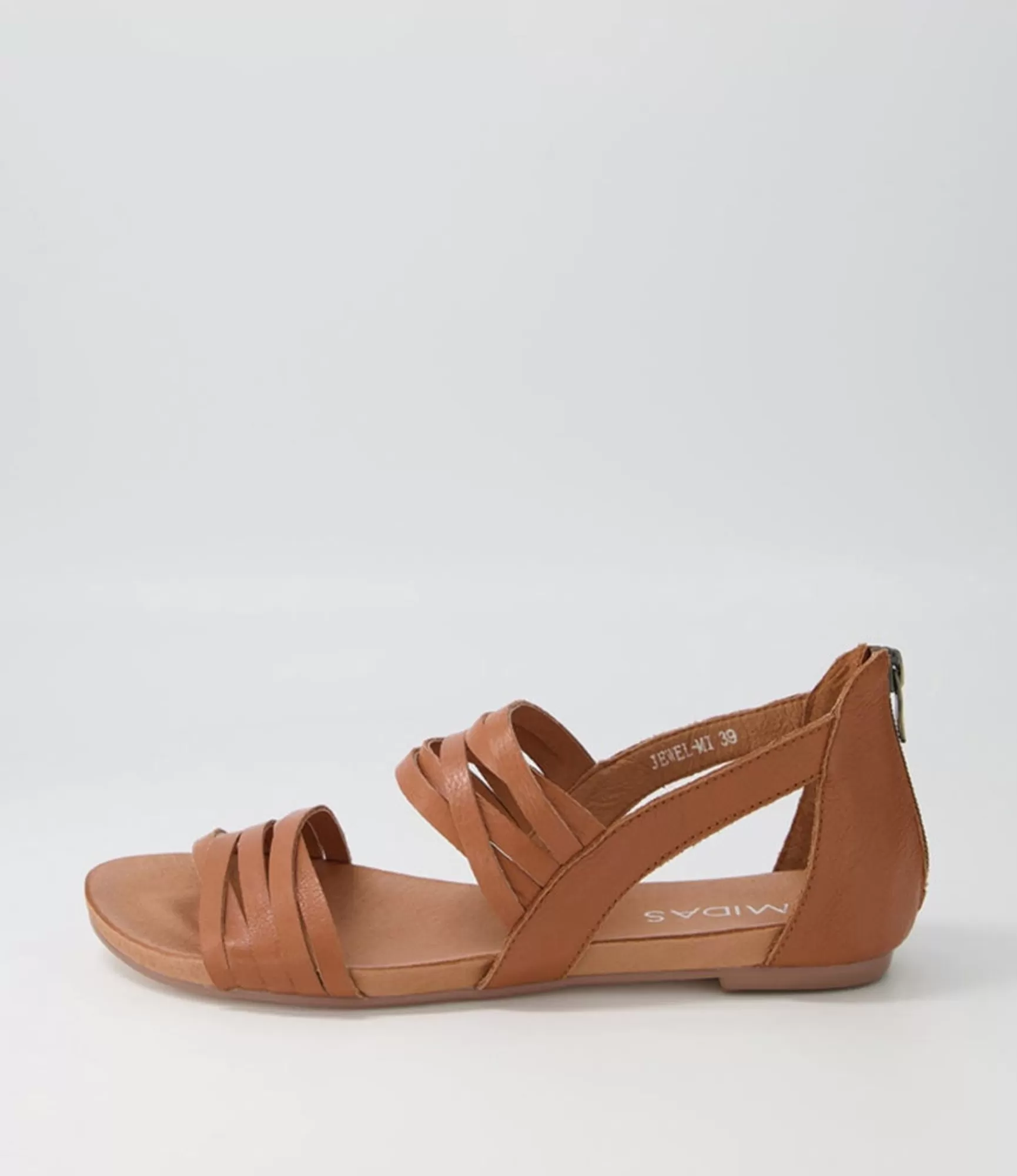 Online Midas Shoes Jewel Scotch Leather Sandals