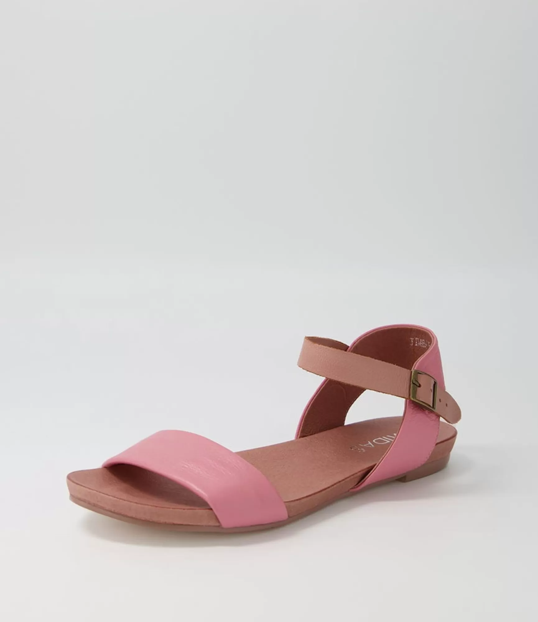 Cheap Midas Shoes Jimbara Pink Mushroom Leather Sandals