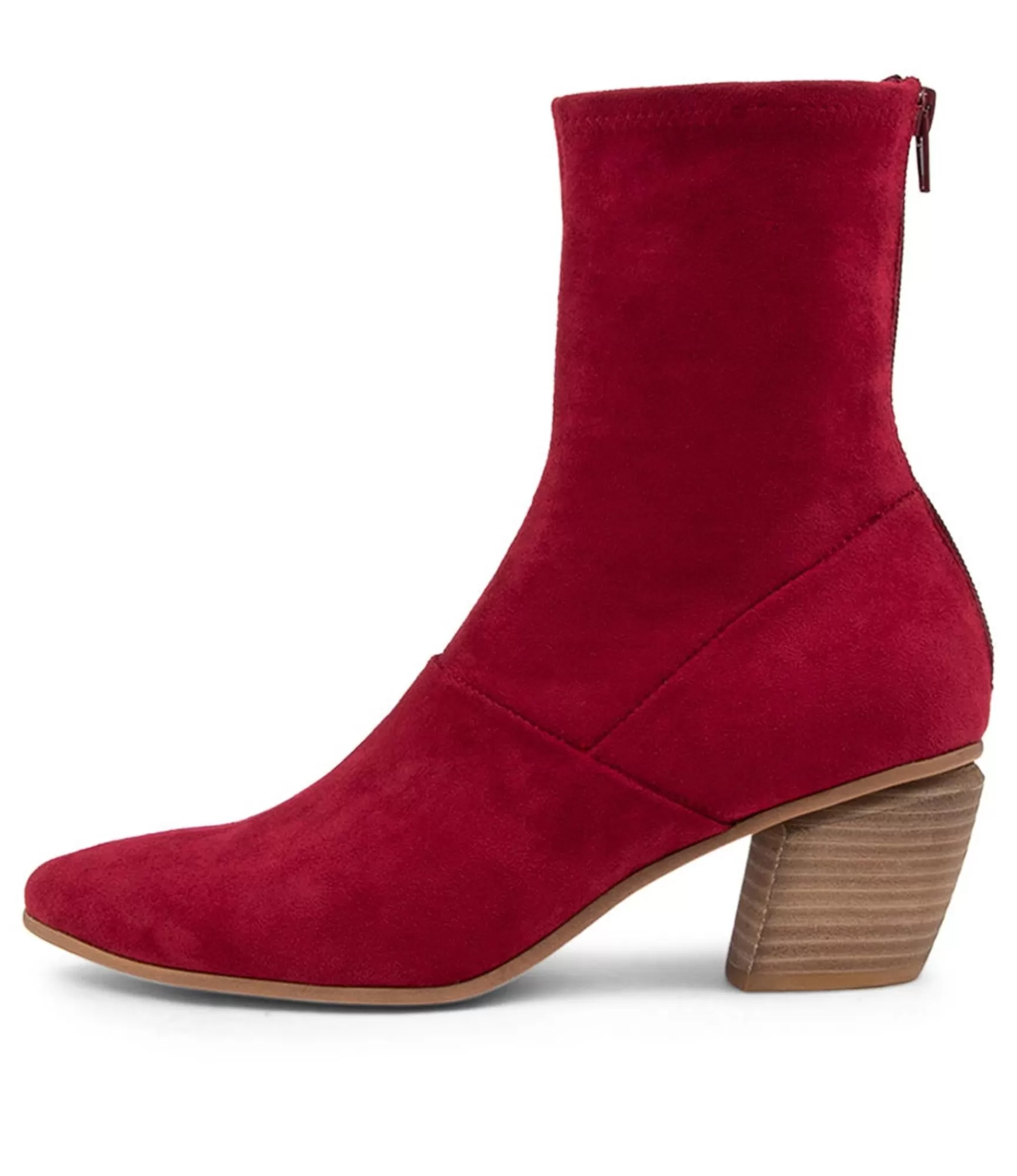 Online Midas Shoes Jollie Pinot Microsuede Ankle Boots