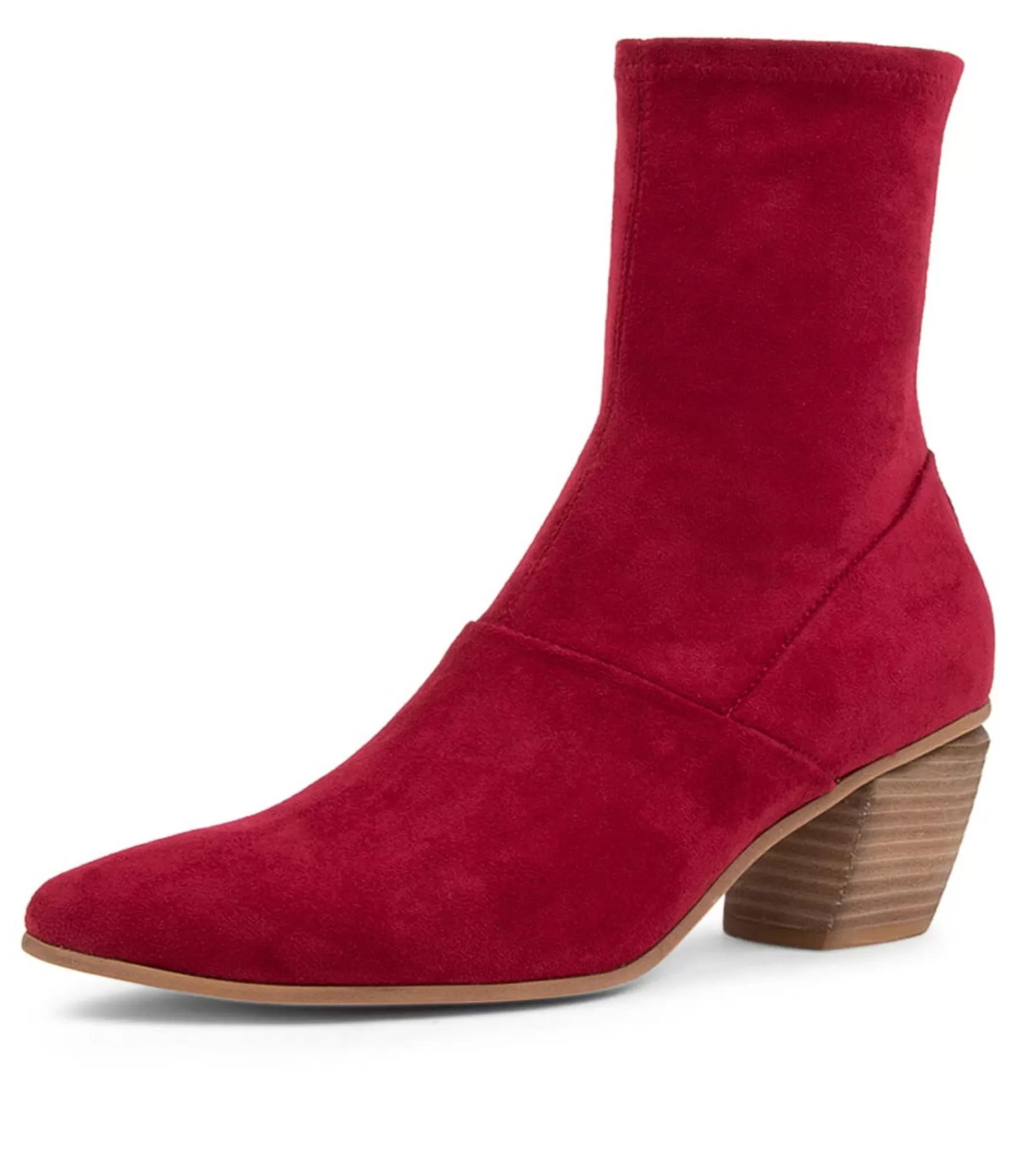 Online Midas Shoes Jollie Pinot Microsuede Ankle Boots