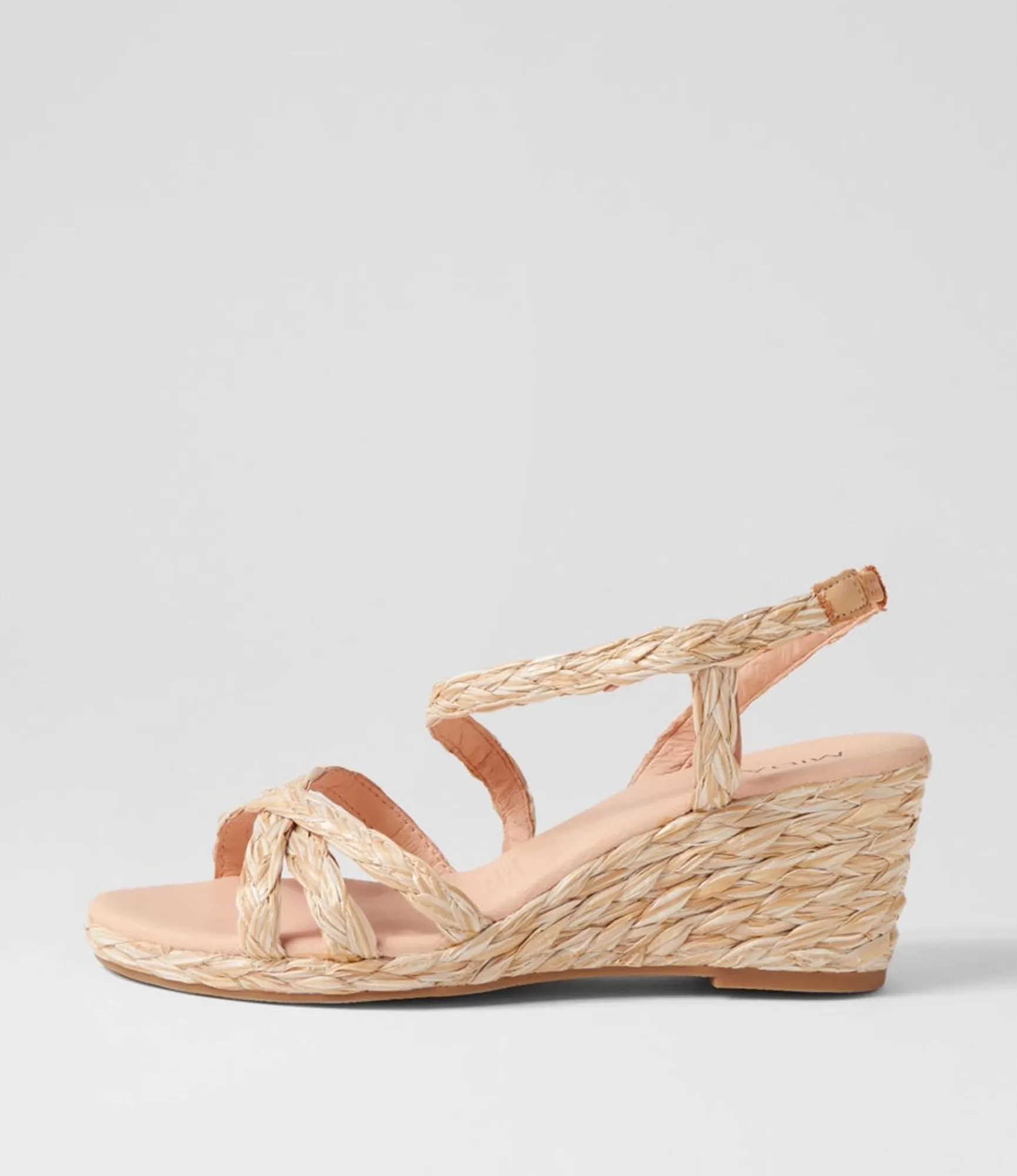 Online Midas Shoes Jordie Natural Woven Espadrilles