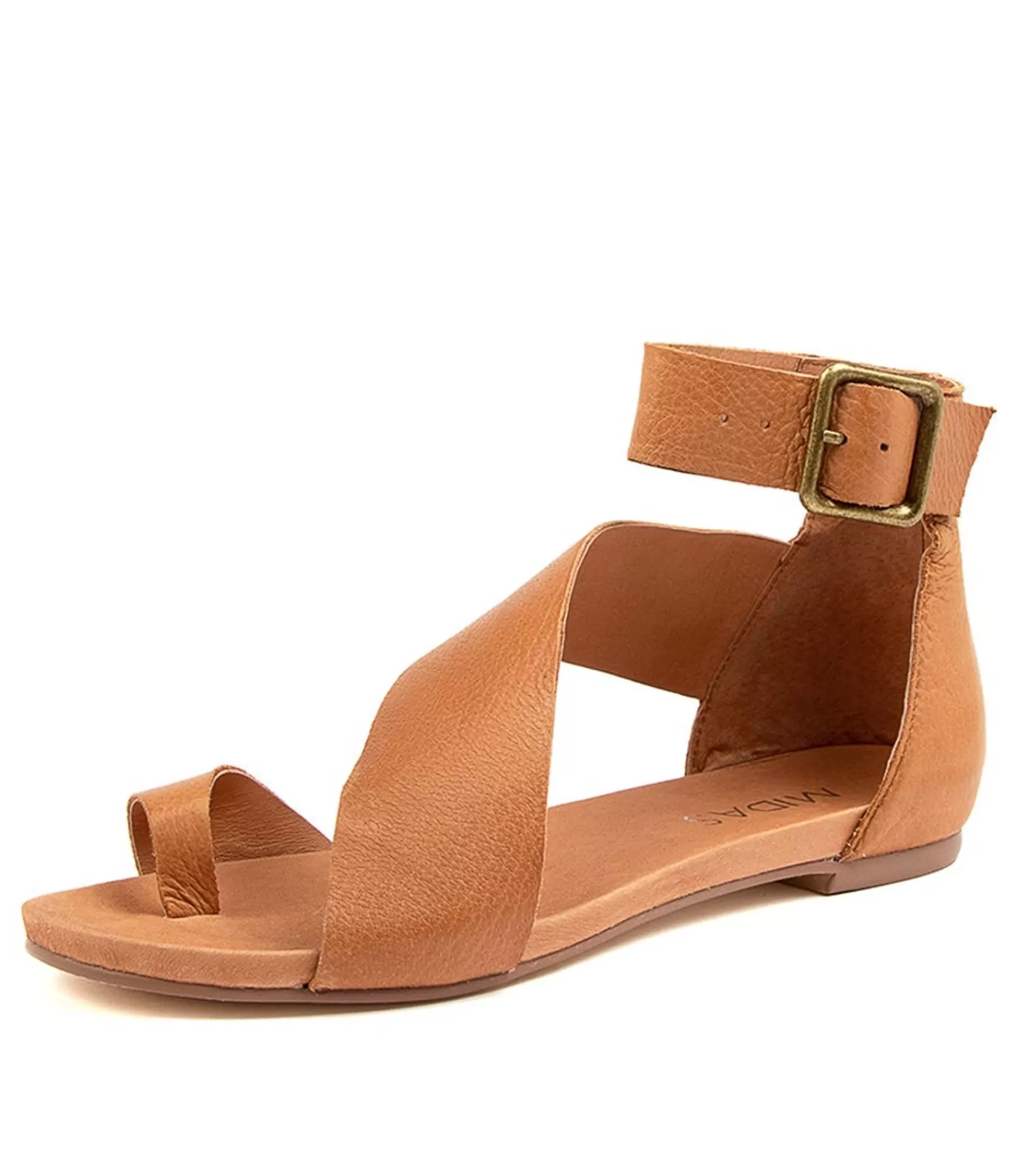 Cheap Midas Shoes Julista Dk Tan Leather