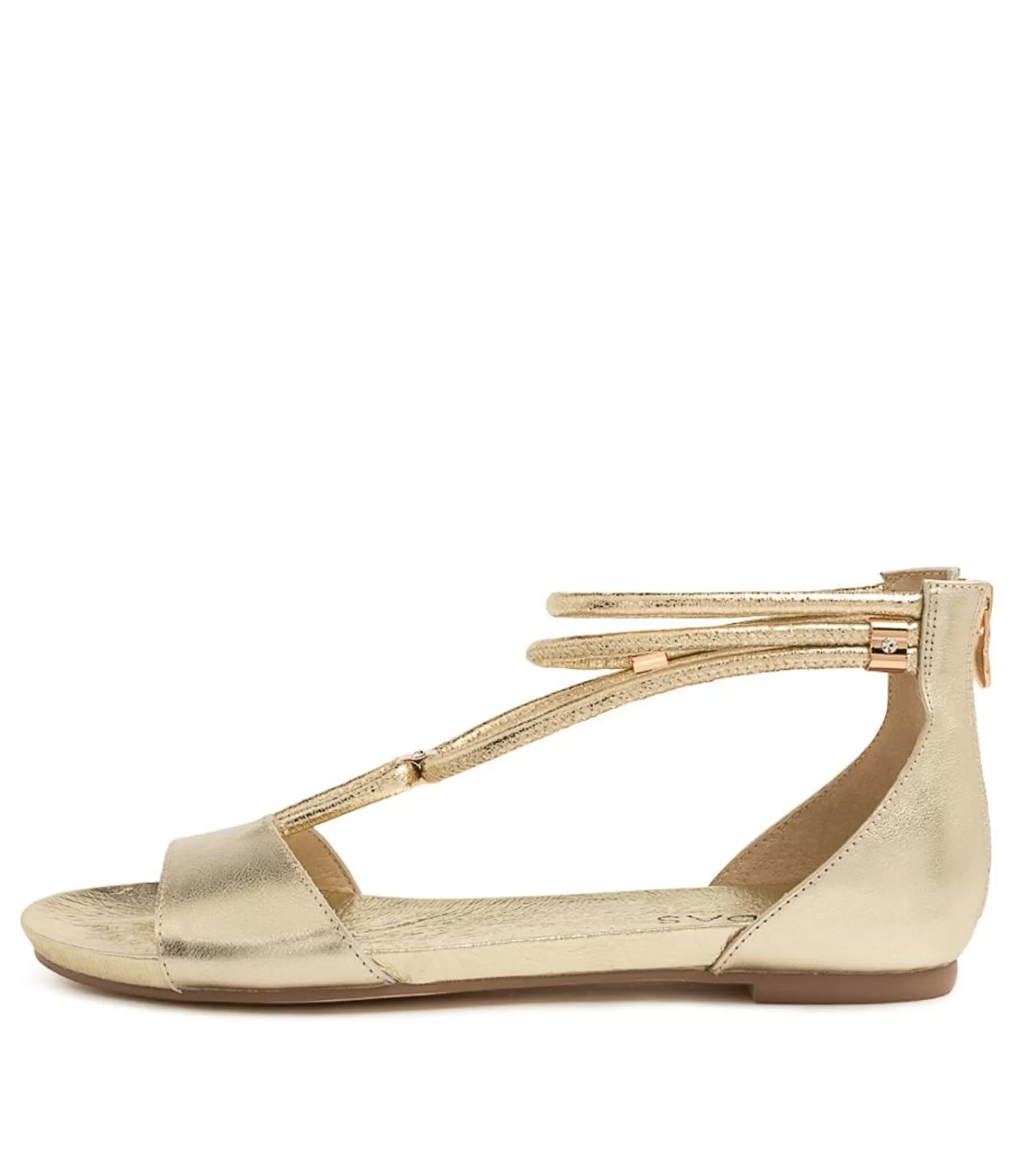 Cheap Midas Shoes Juno Pale Gold Leather