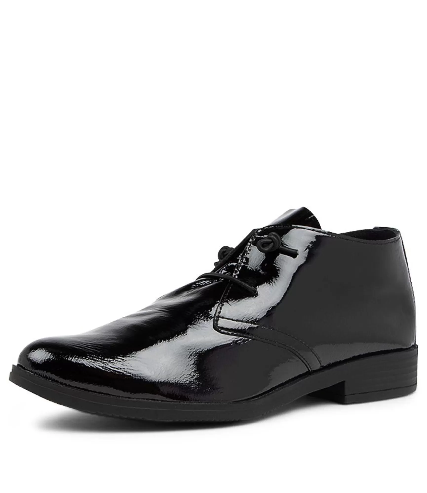 Cheap Midas Shoes Karah Black Patent Leather Lace Ups Bs