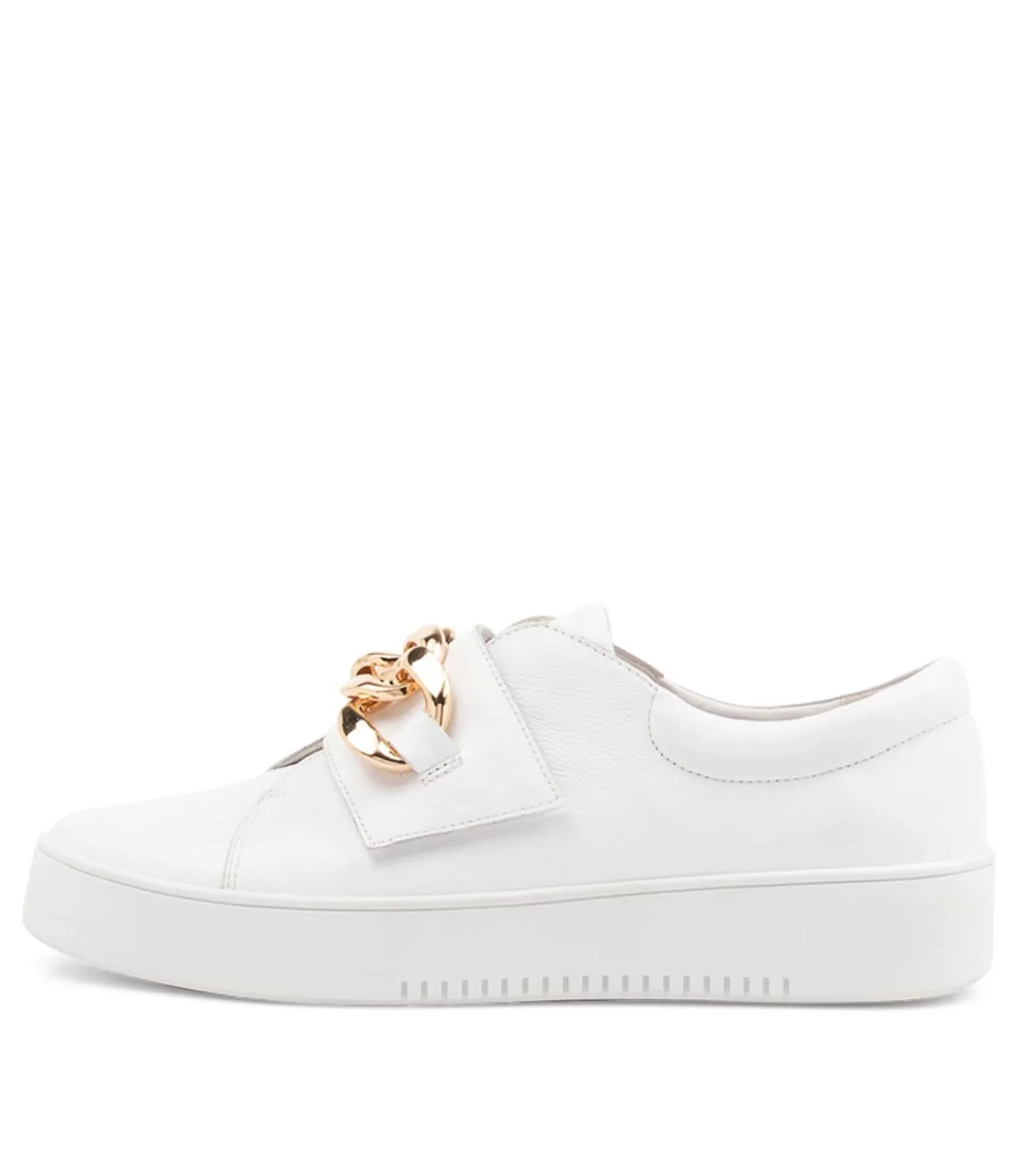 Fashion Midas Shoes Laia White Leather Sneakers Ws