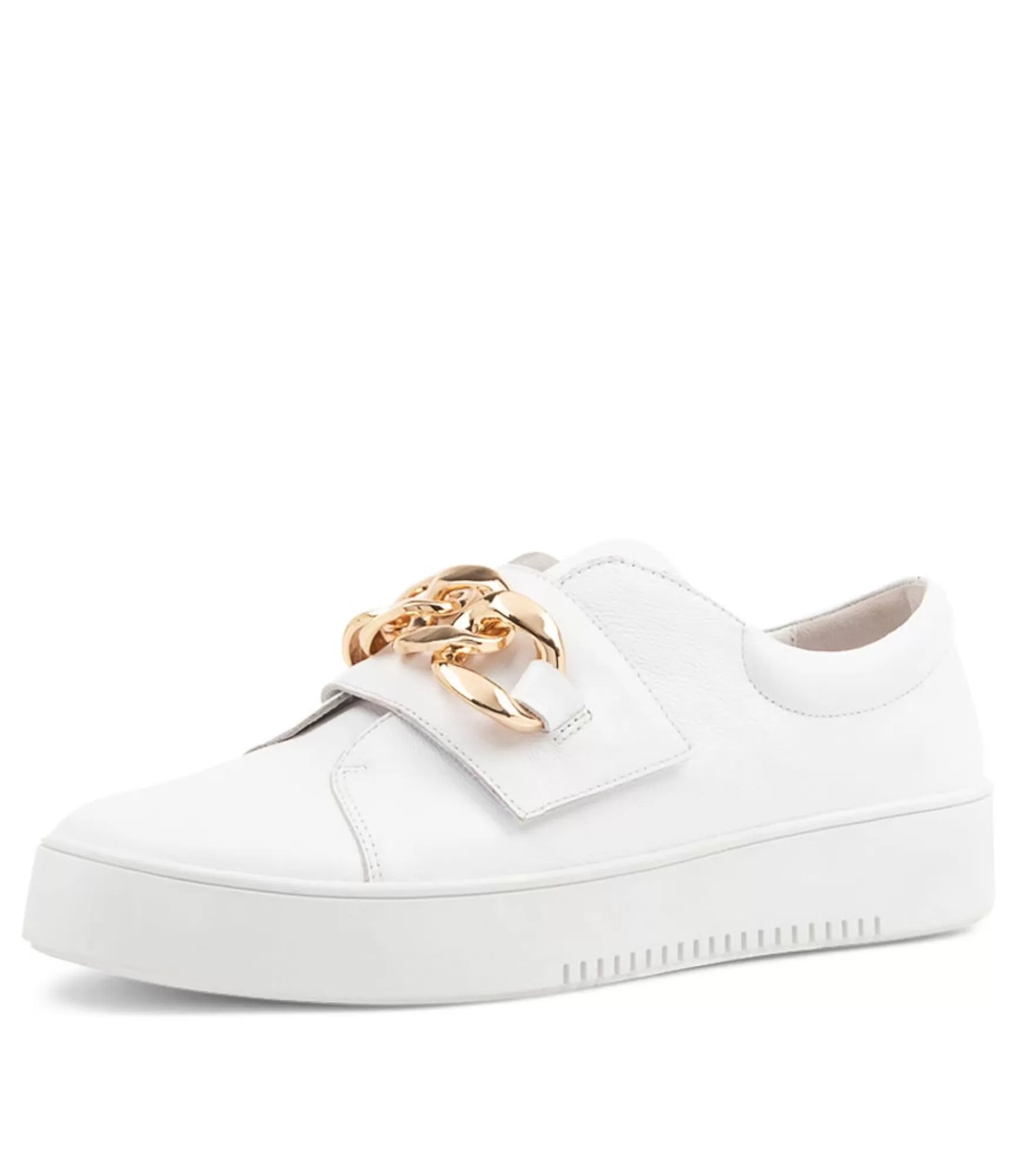 Fashion Midas Shoes Laia White Leather Sneakers Ws
