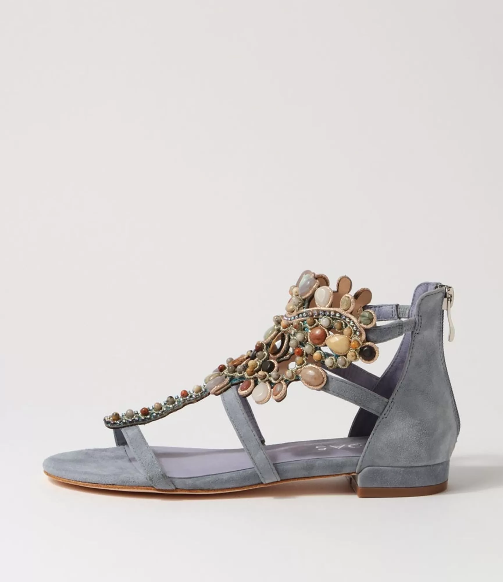 Clearance Midas Shoes Lalano Blue Multi Sandals