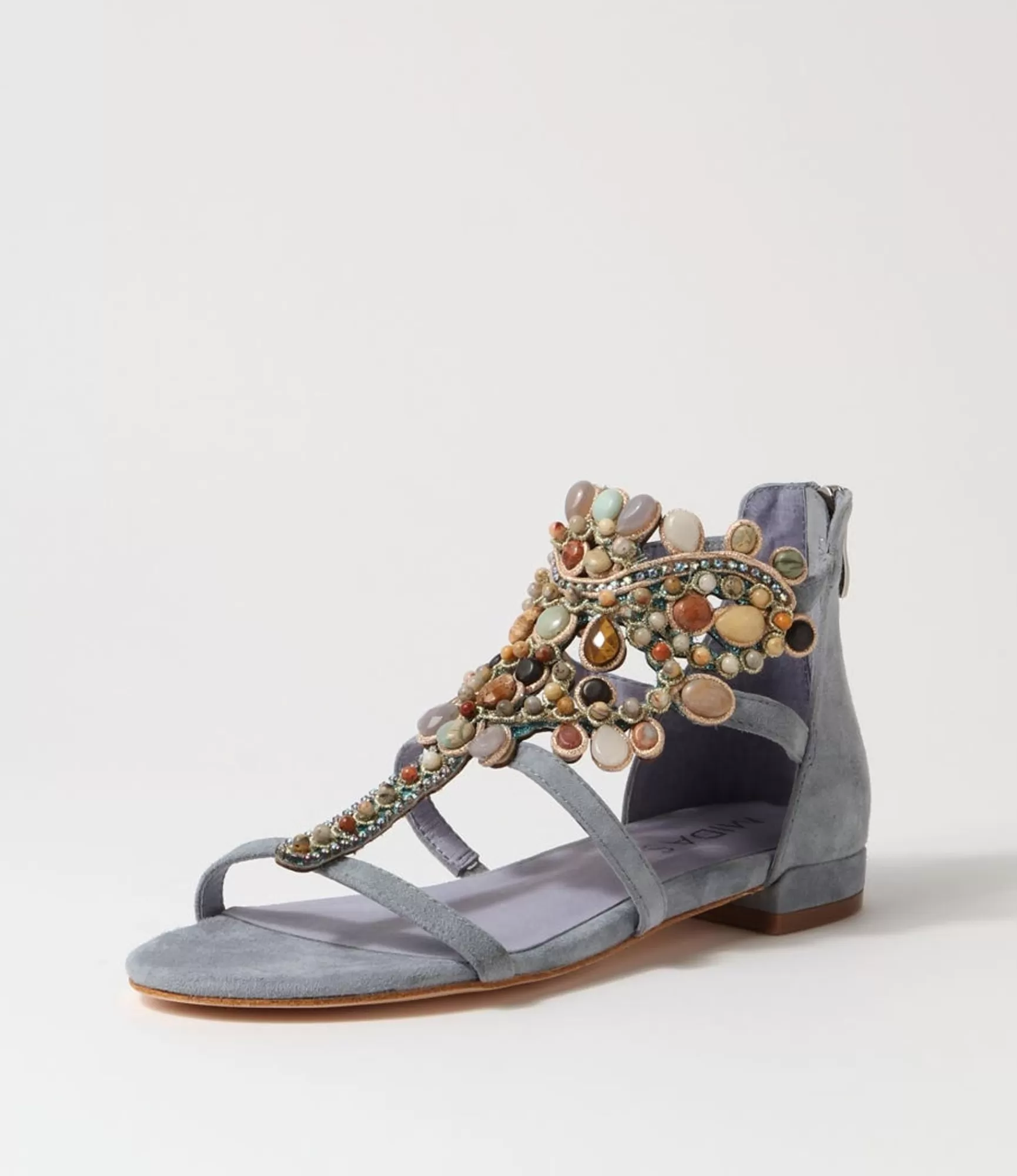 Clearance Midas Shoes Lalano Blue Multi Sandals