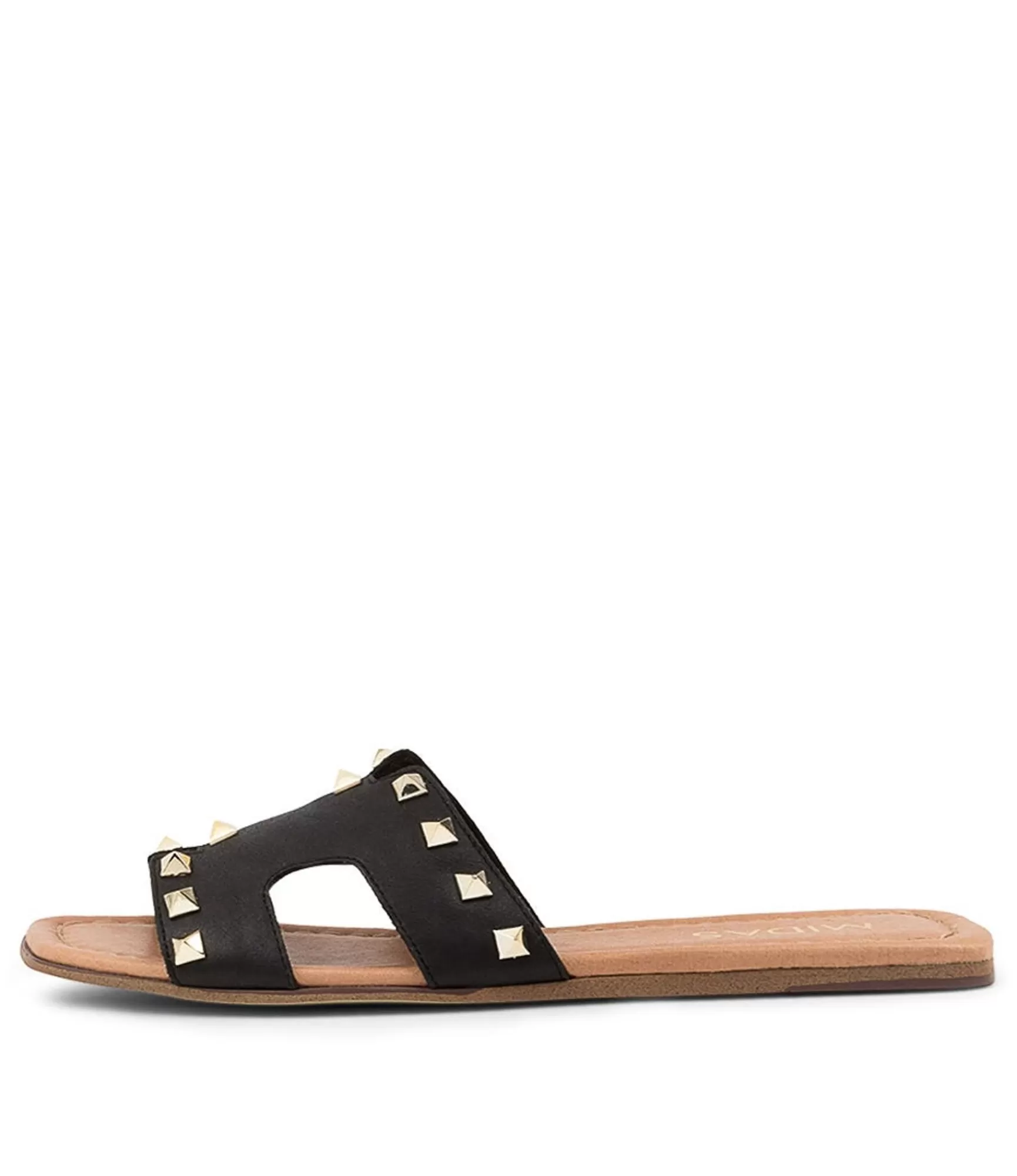Clearance Midas Shoes Lanver Black Leather