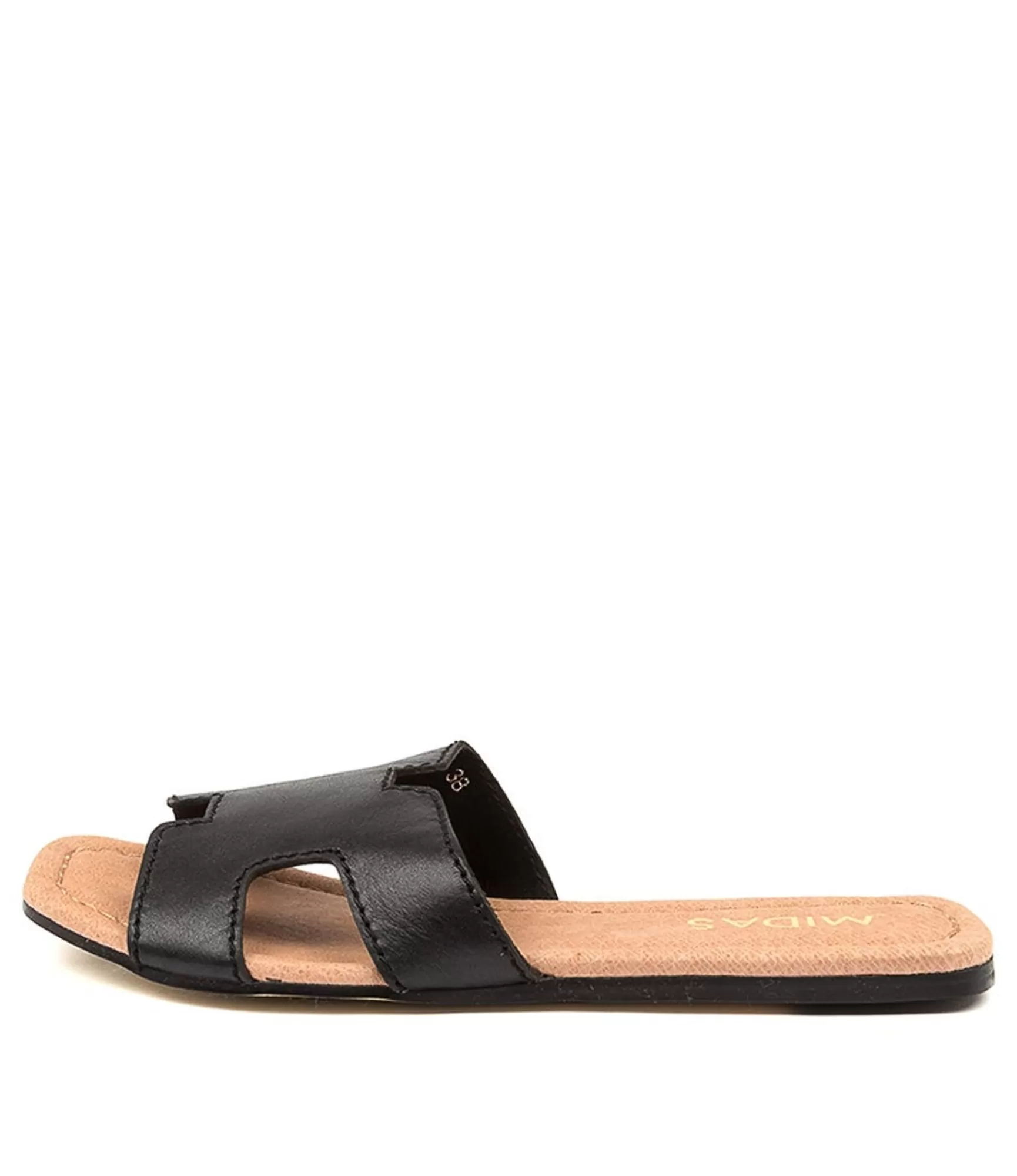 Best Midas Shoes Lemon Black-Tan Leather