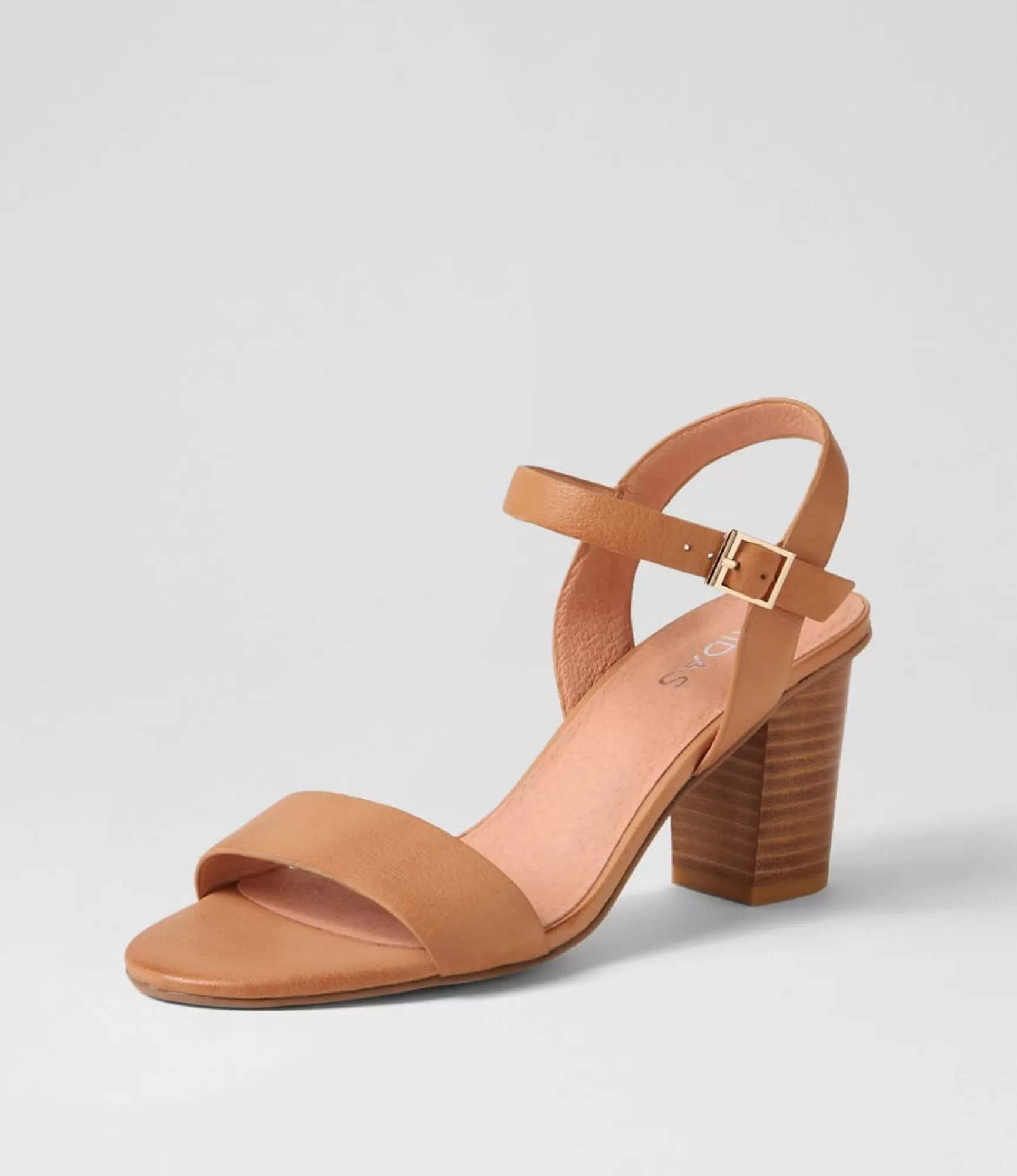 Best Midas Shoes Lippee Dark Tan Leather Sandals