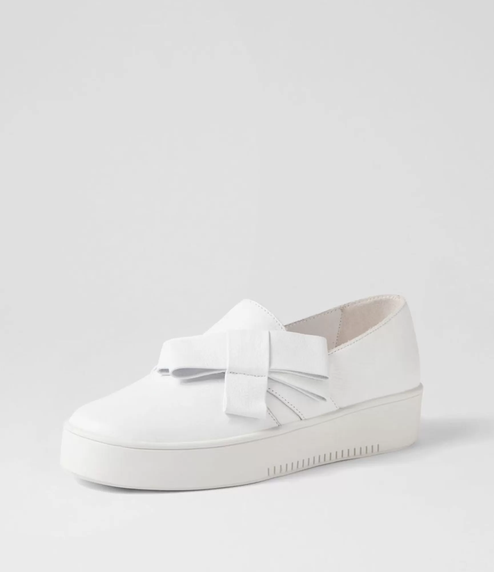 Clearance Midas Shoes Locka White Leather Sneakers