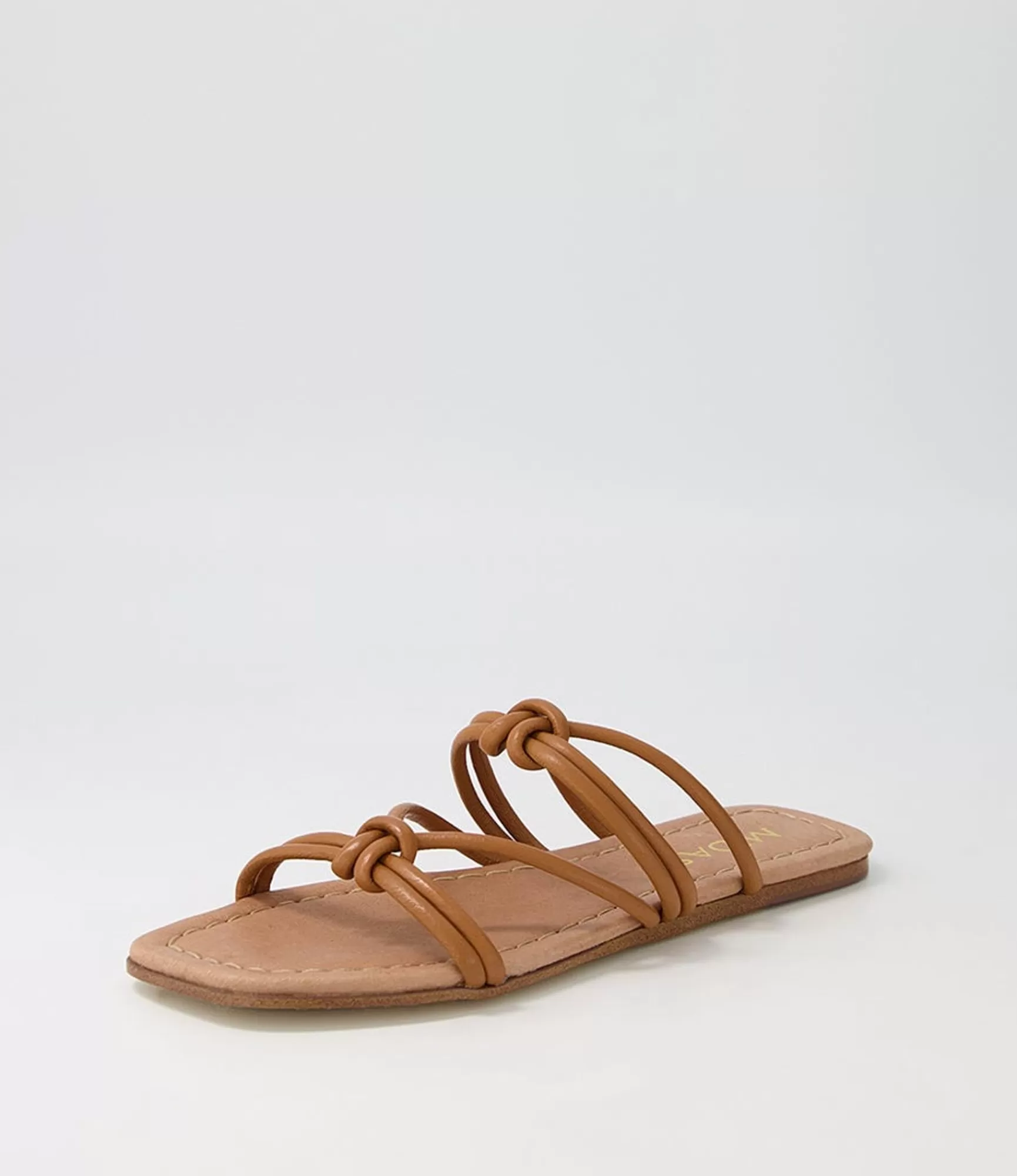 Best Midas Shoes Lolli Dark Tan Leather Sandals