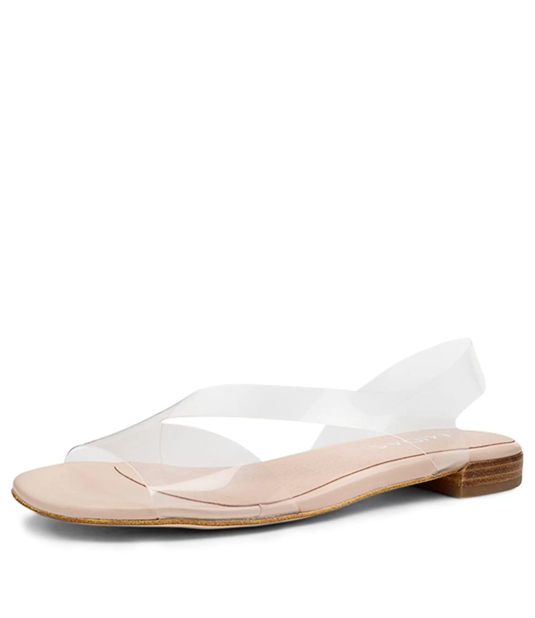 Discount Midas Shoes Lora Clear Vinylite