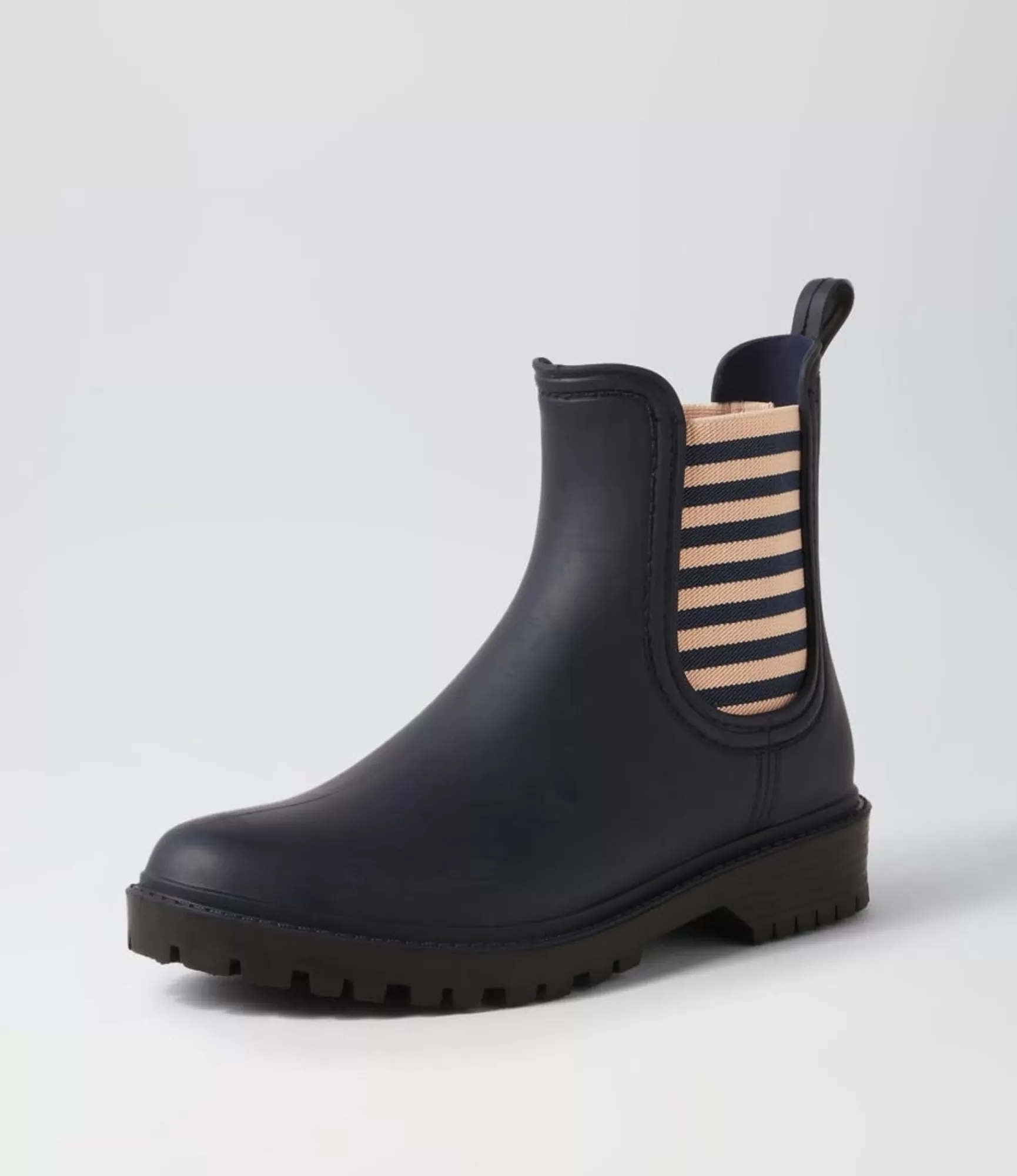 Flash Sale Midas Shoes Loren Mi Navy Stripe Gumboot