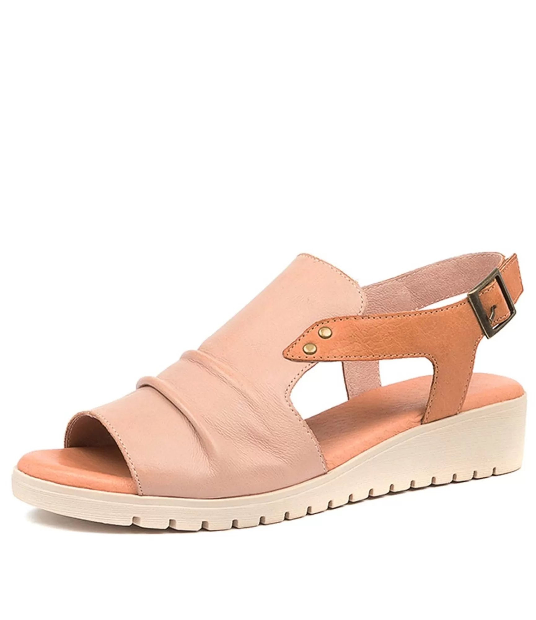 Hot Midas Shoes Madz Cafe-Dk Tan Leather