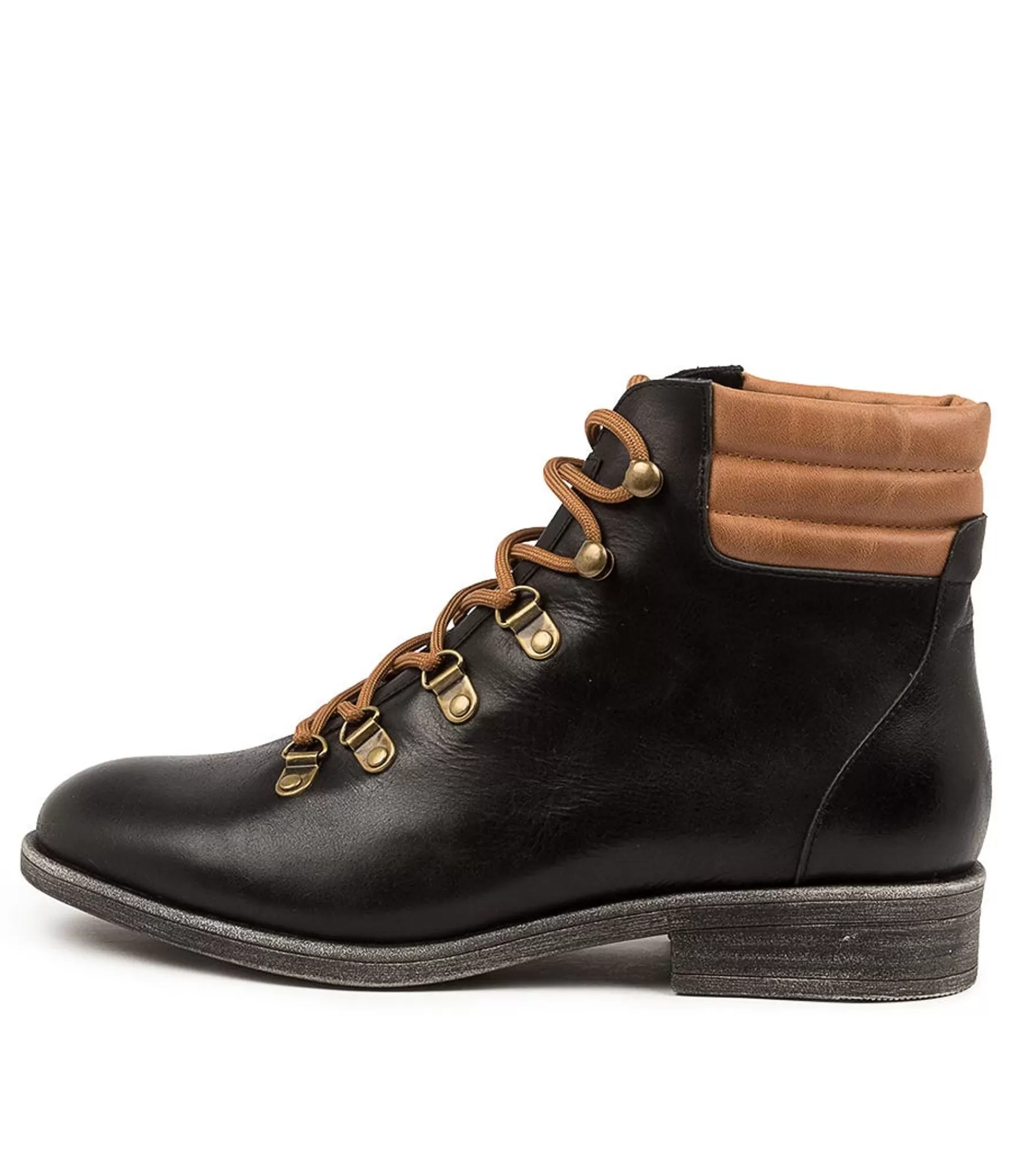 Cheap Midas Shoes Maison Black-Tan Leather