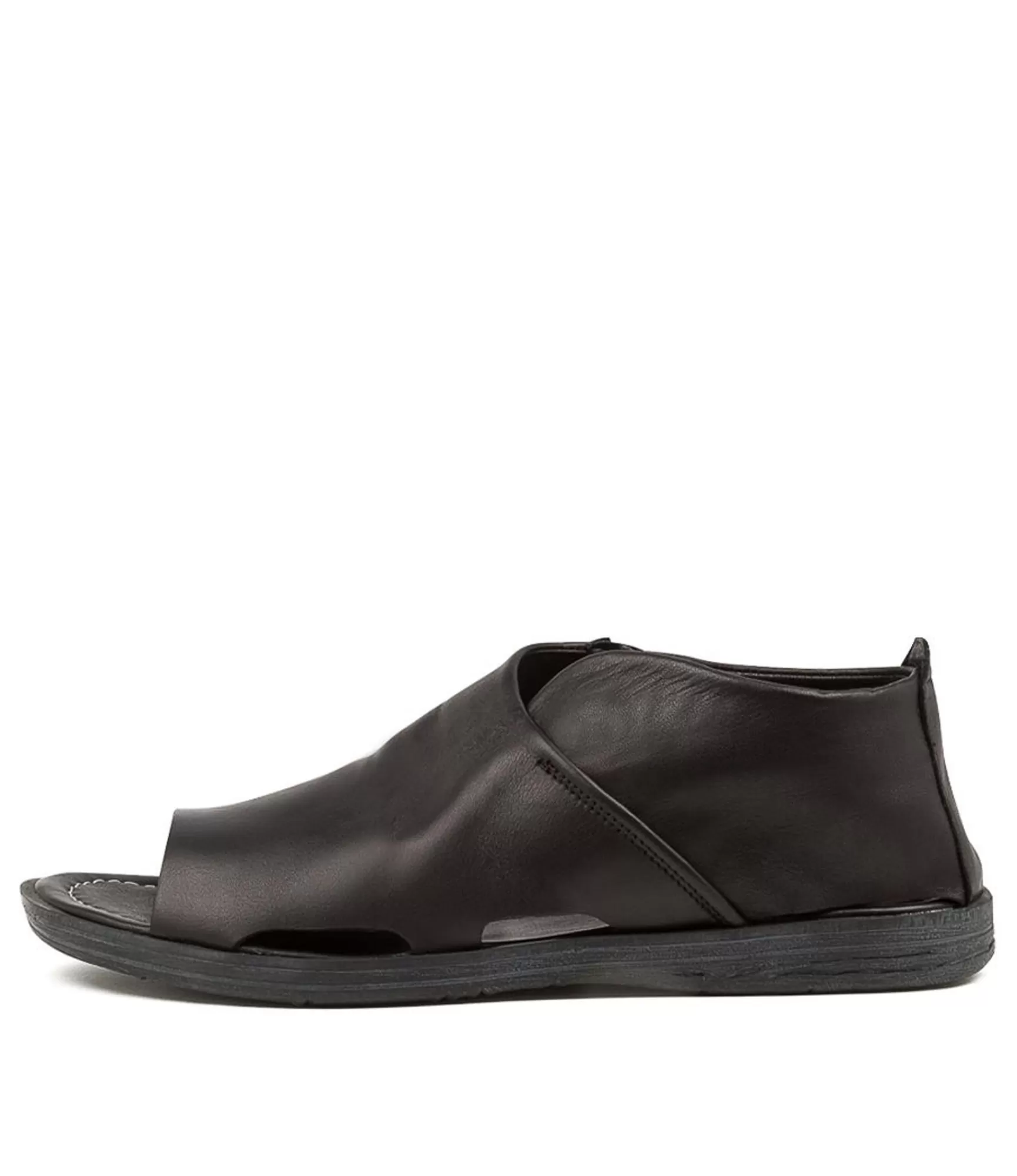 Fashion Midas Shoes Malla Black Leather