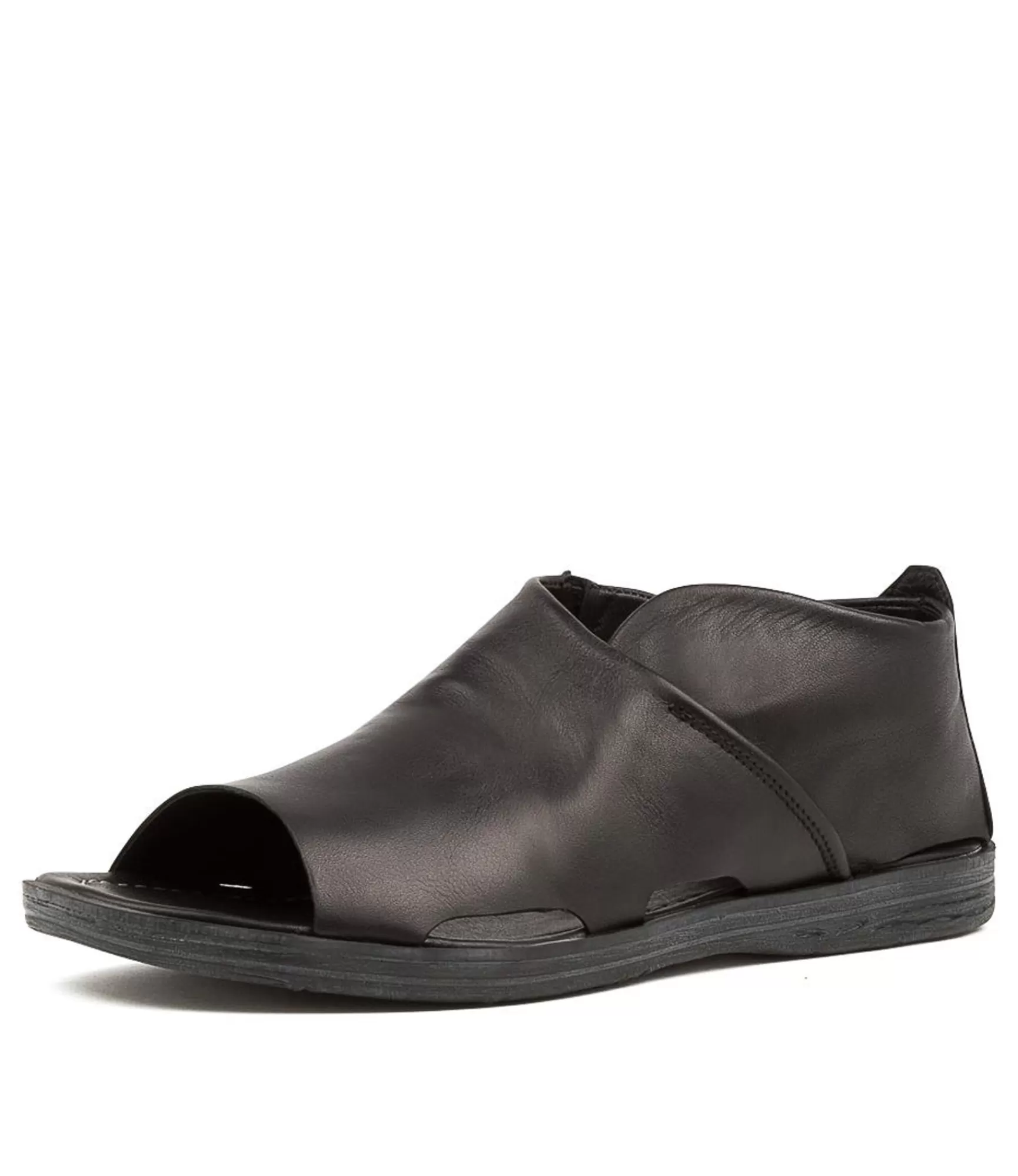 Fashion Midas Shoes Malla Black Leather