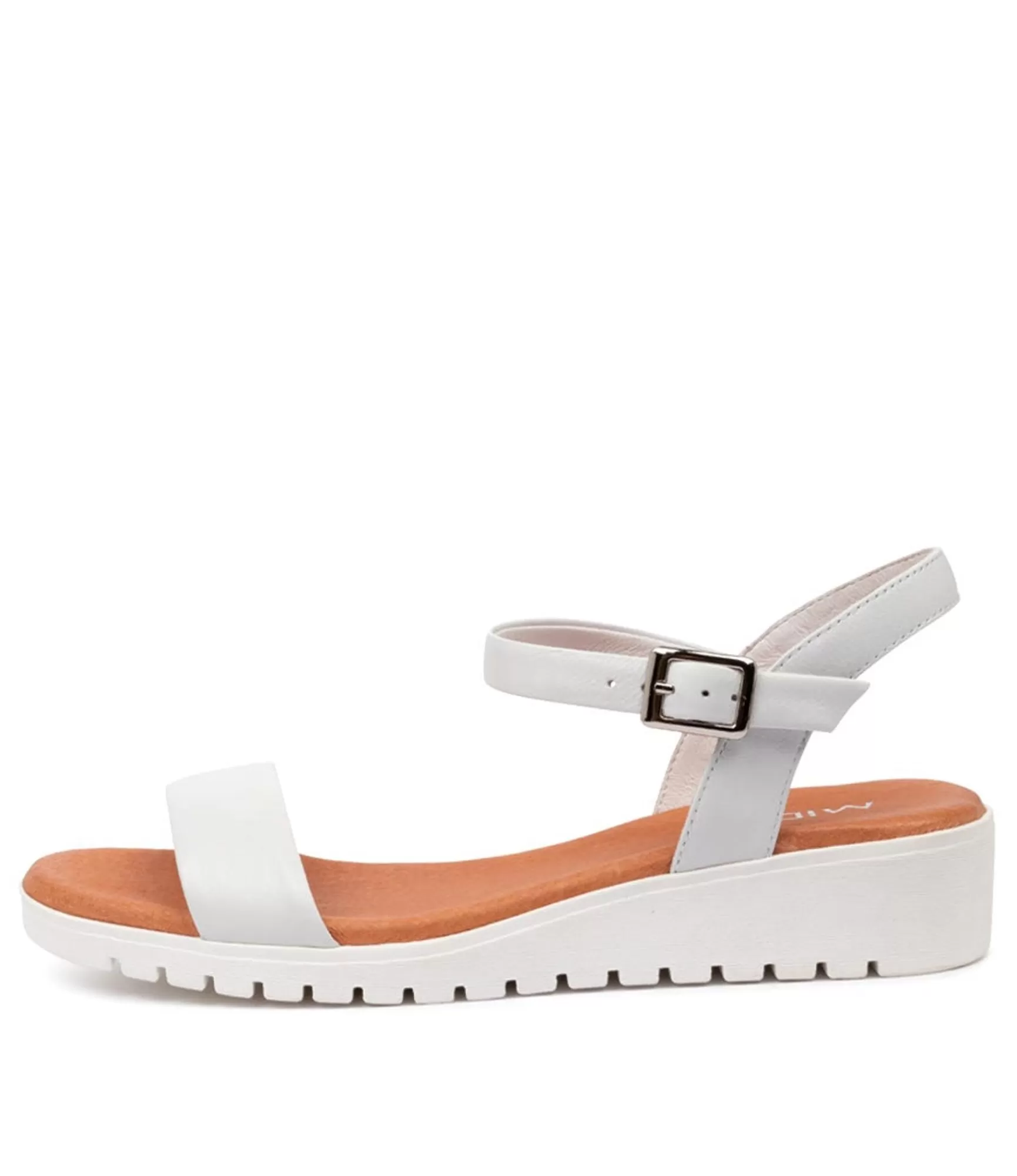 Online Midas Shoes Maryanne White White Sole Leather