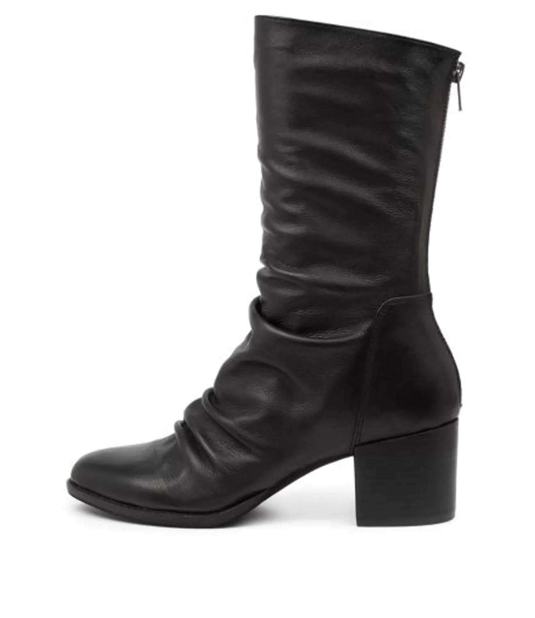 Shop Midas Shoes Mashup Black-Black Heel