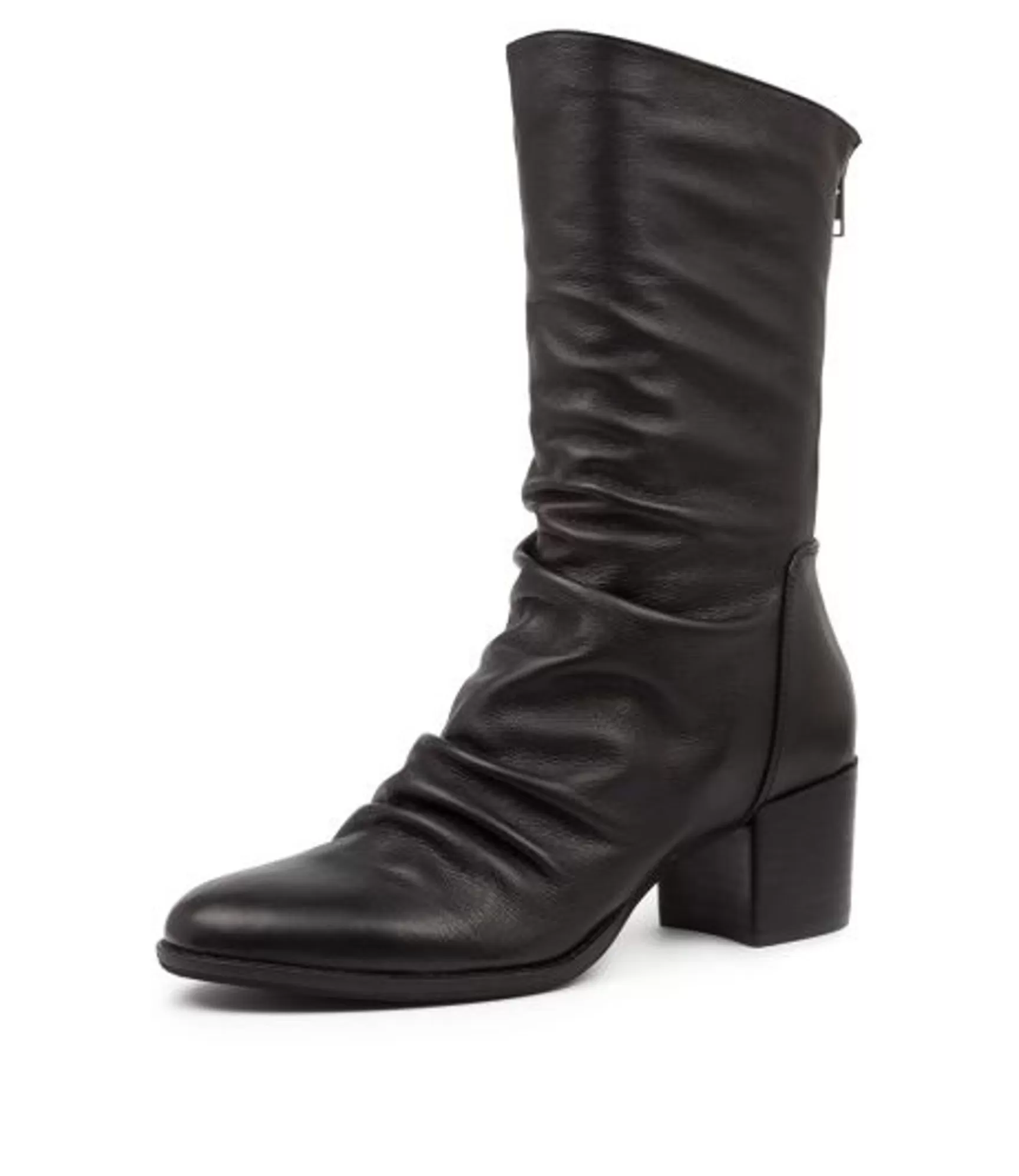Shop Midas Shoes Mashup Black-Black Heel