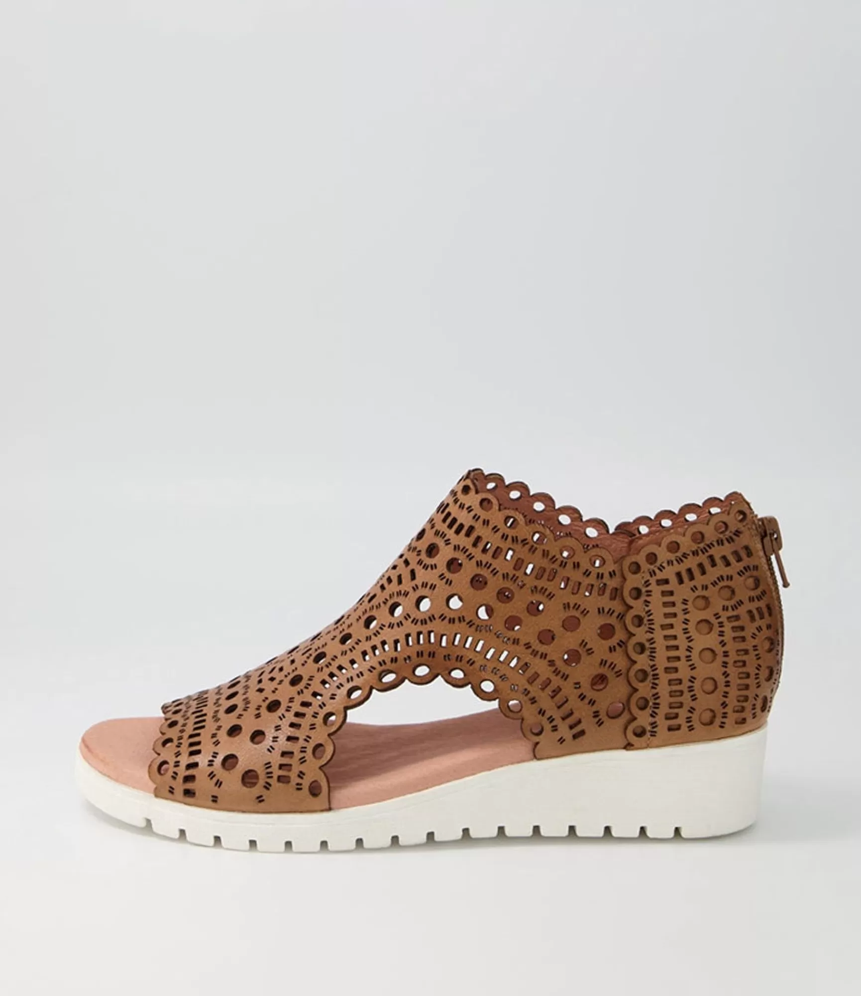 Best Sale Midas Shoes Melodic Dark Tan Leather Sandals Ws