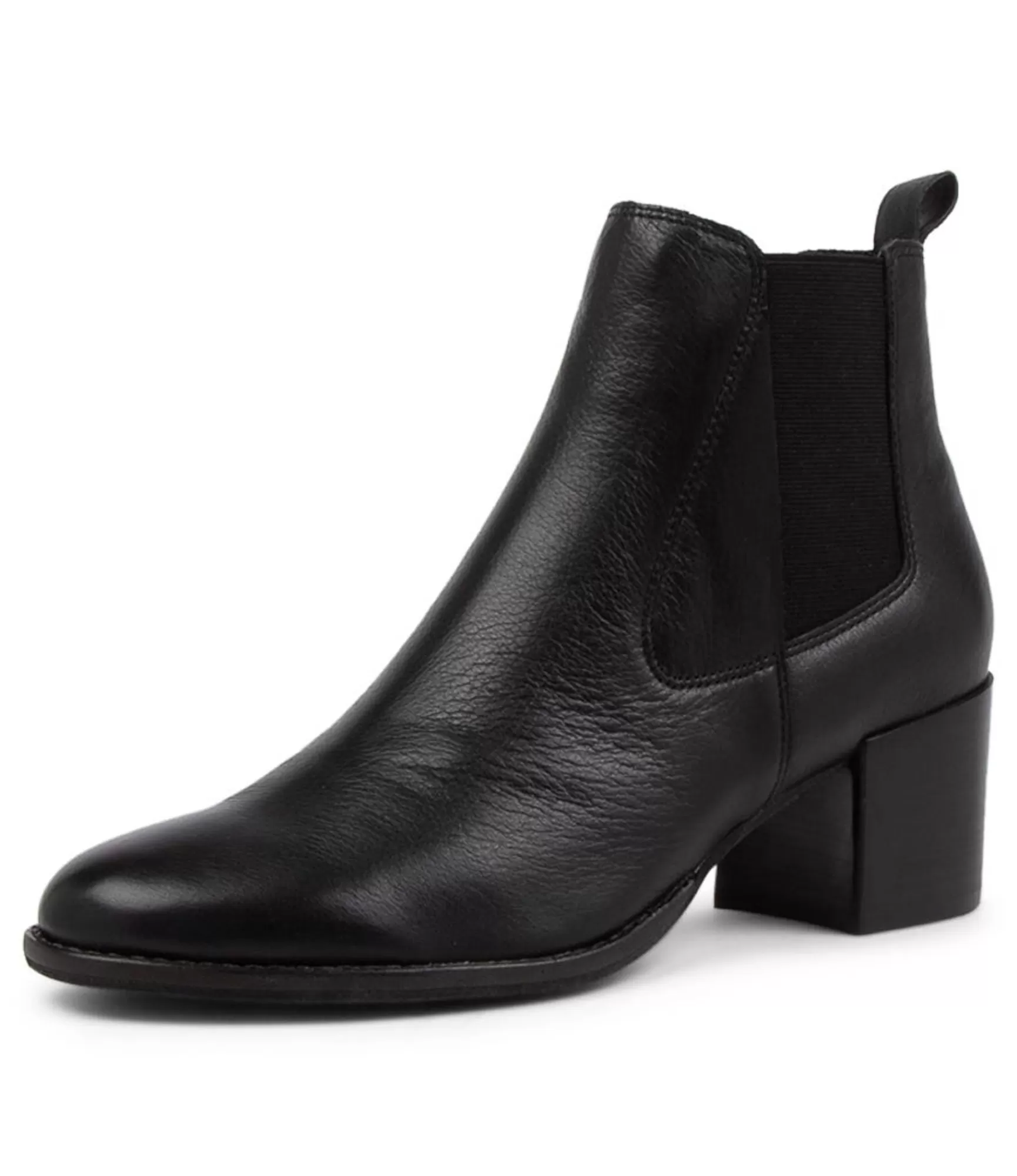 Cheap Midas Shoes Mochi Black Leather Ankle Boots Bh