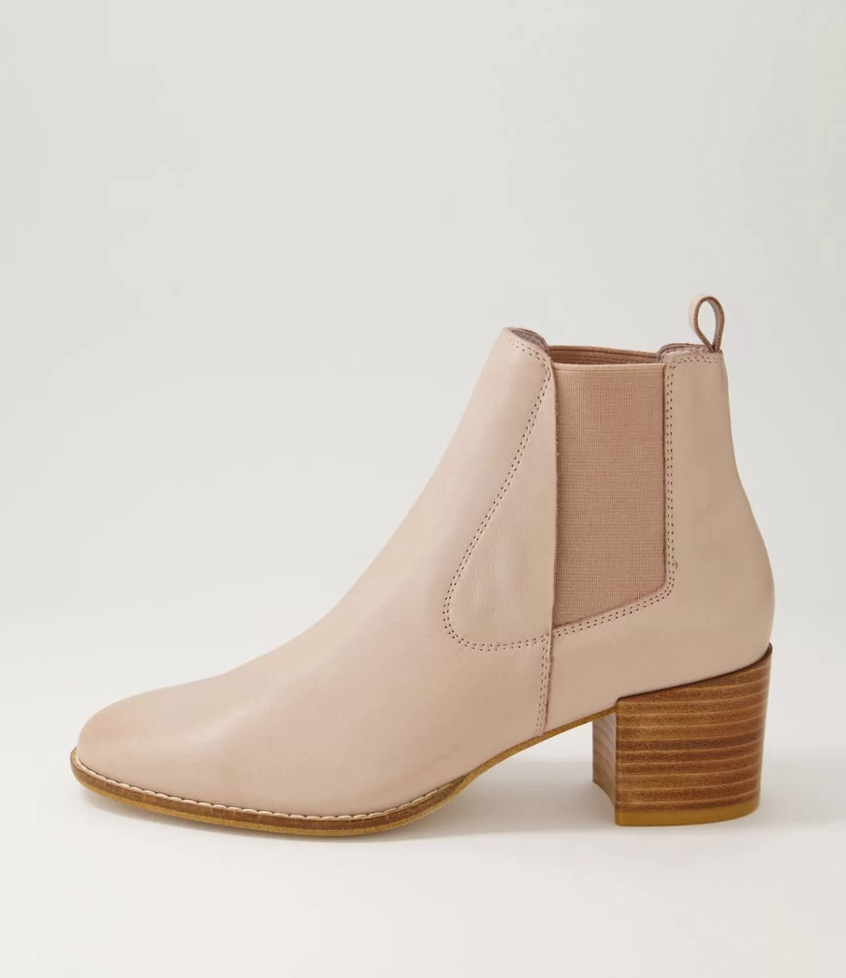 Store Midas Shoes Mochi Cafe Leather Ankle Boots