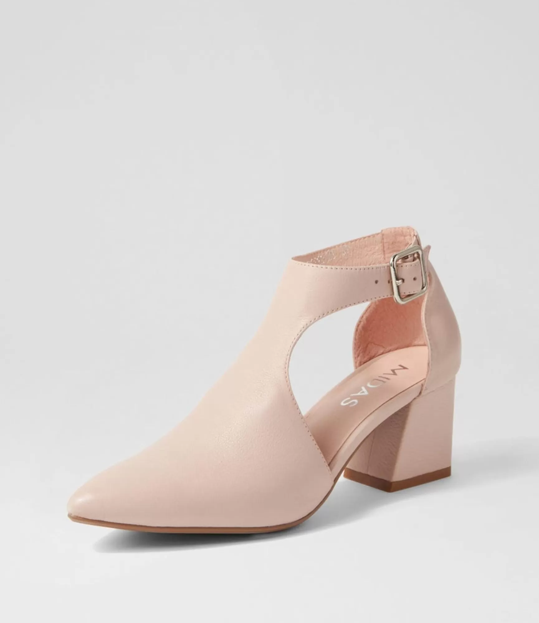 New Midas Shoes Morena Rose Leather Heels