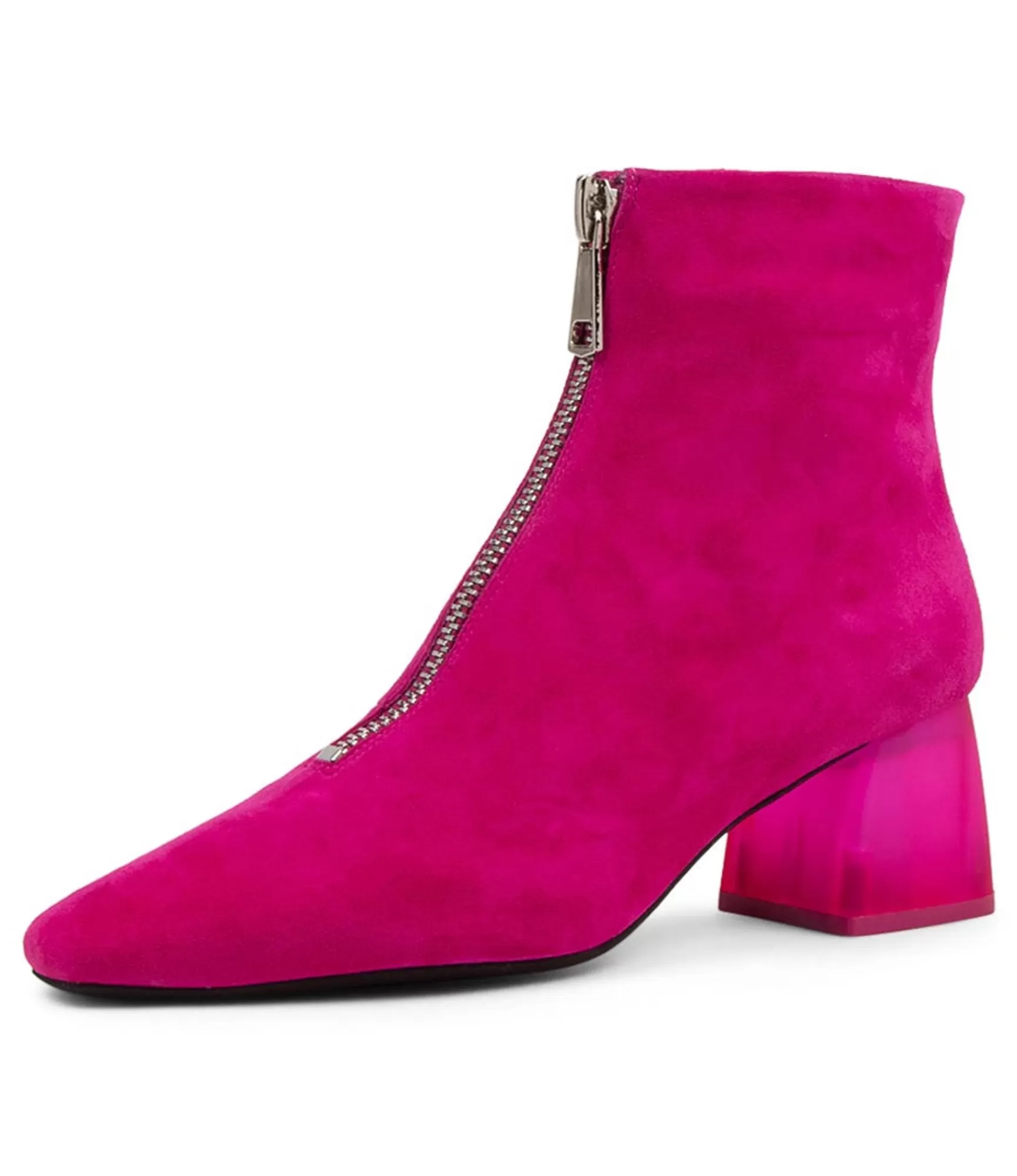 Shop Midas Shoes Morocco Fuchsia Suede Ankle Boots