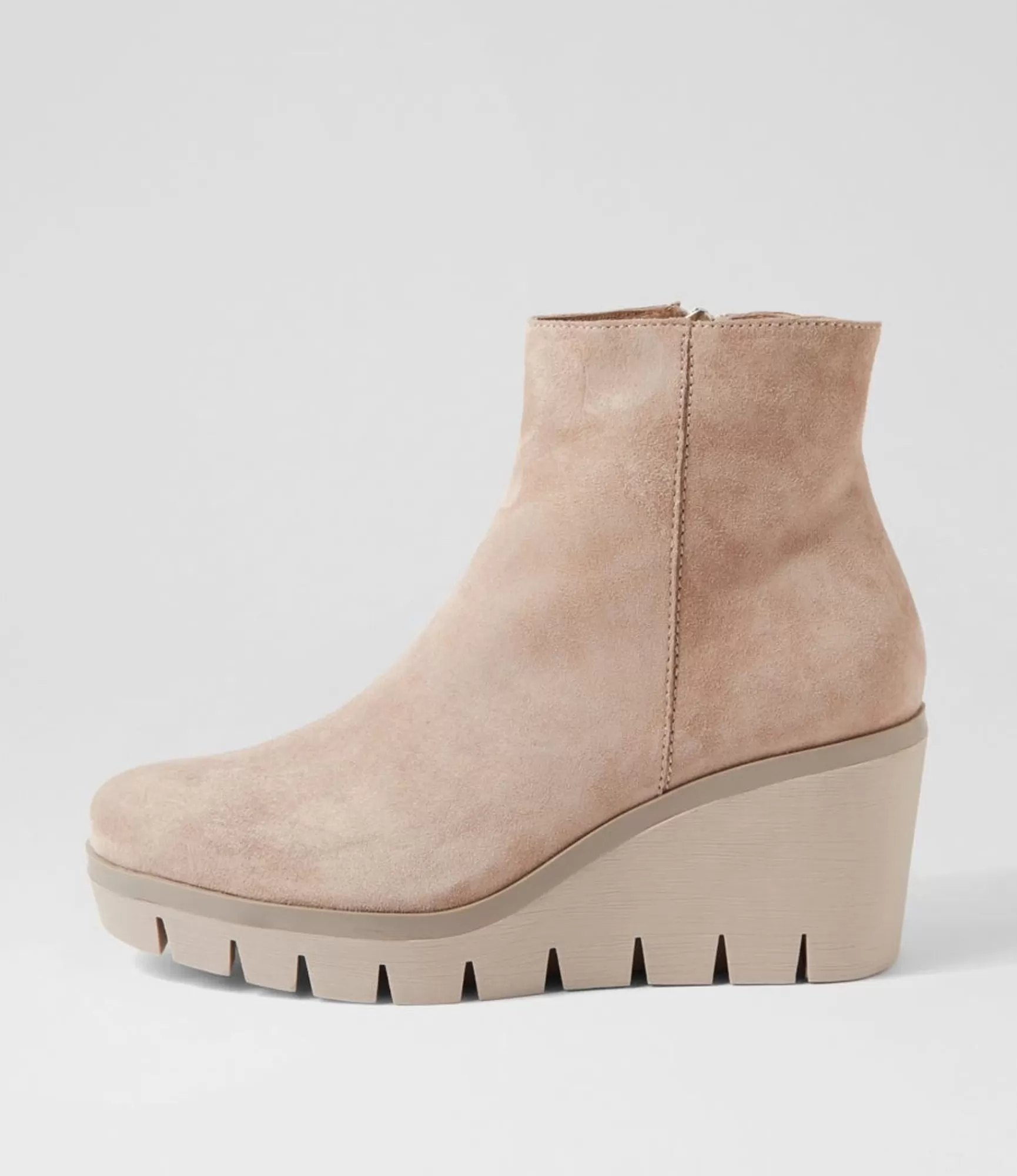 Shop Midas Shoes Neesha Misty Suede Ankle Boots