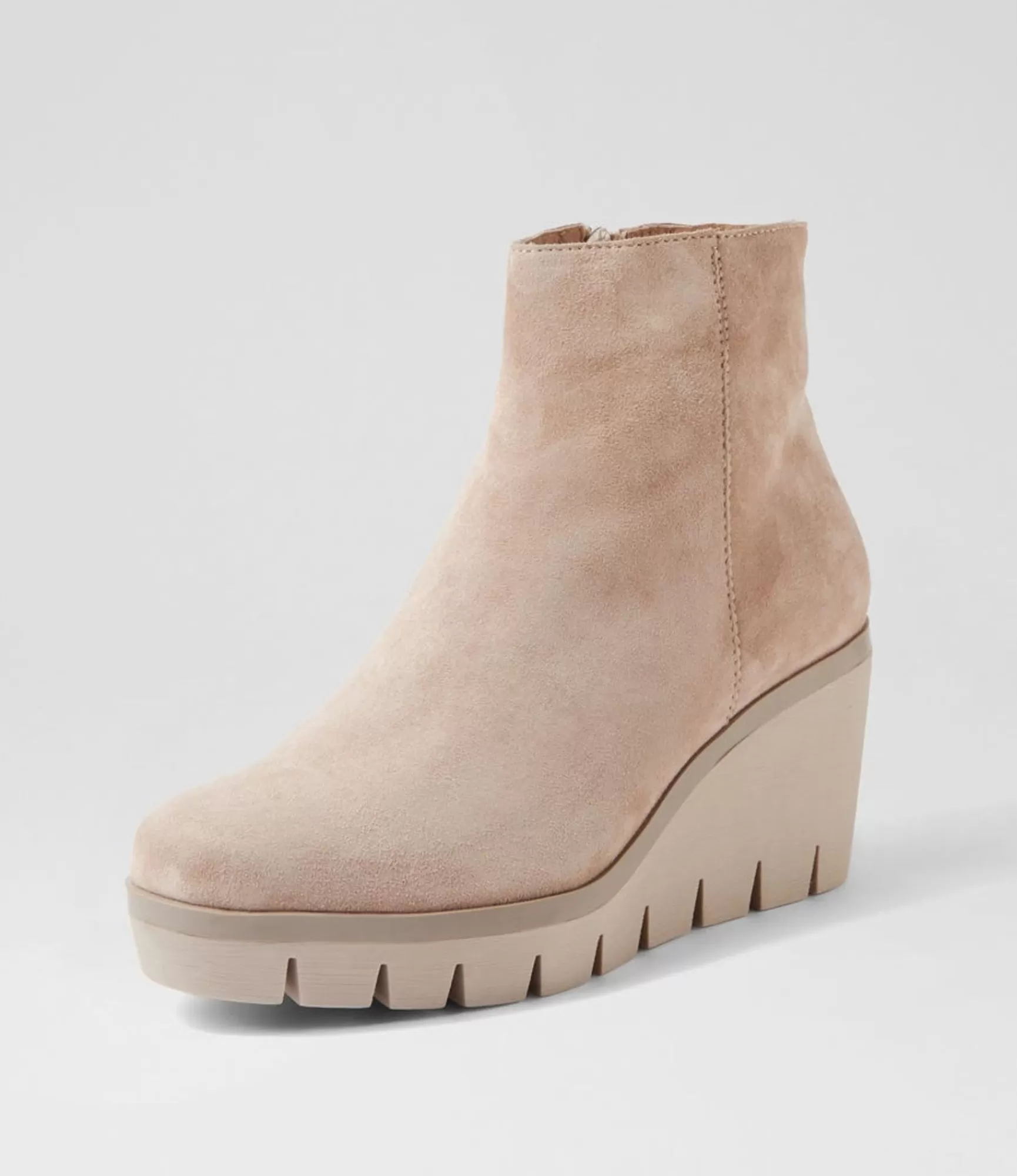Shop Midas Shoes Neesha Misty Suede Ankle Boots