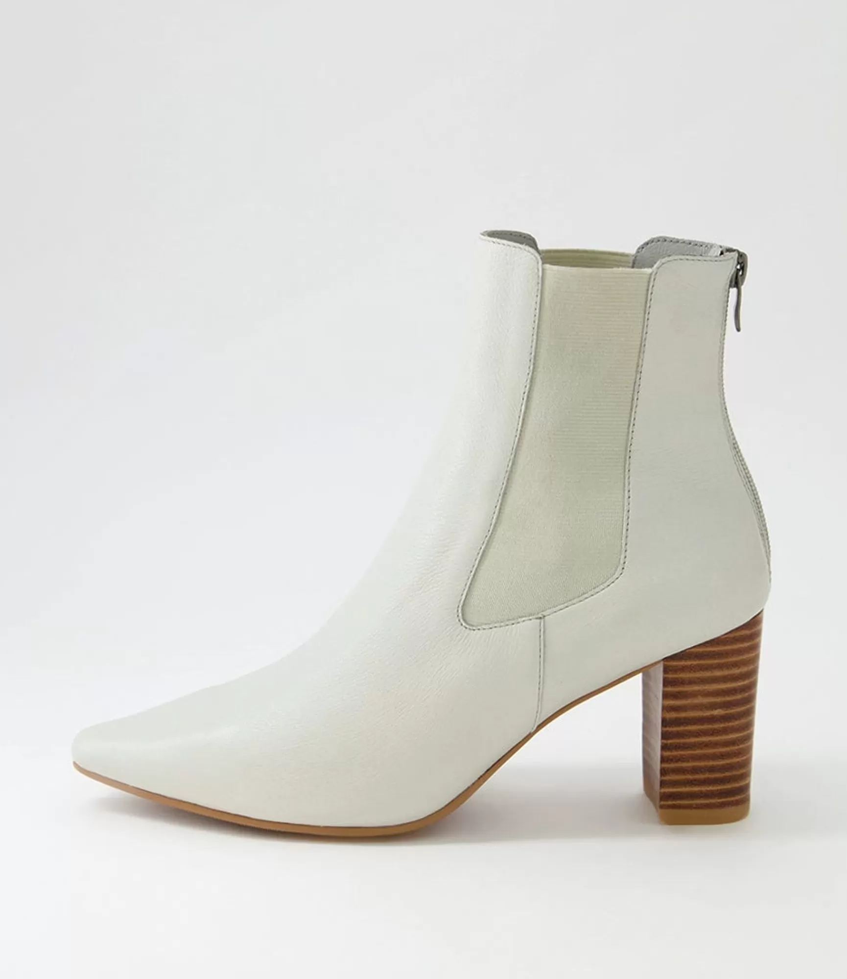 Online Midas Shoes Nemo Stone Natural Heel Leather Chelsea Boots