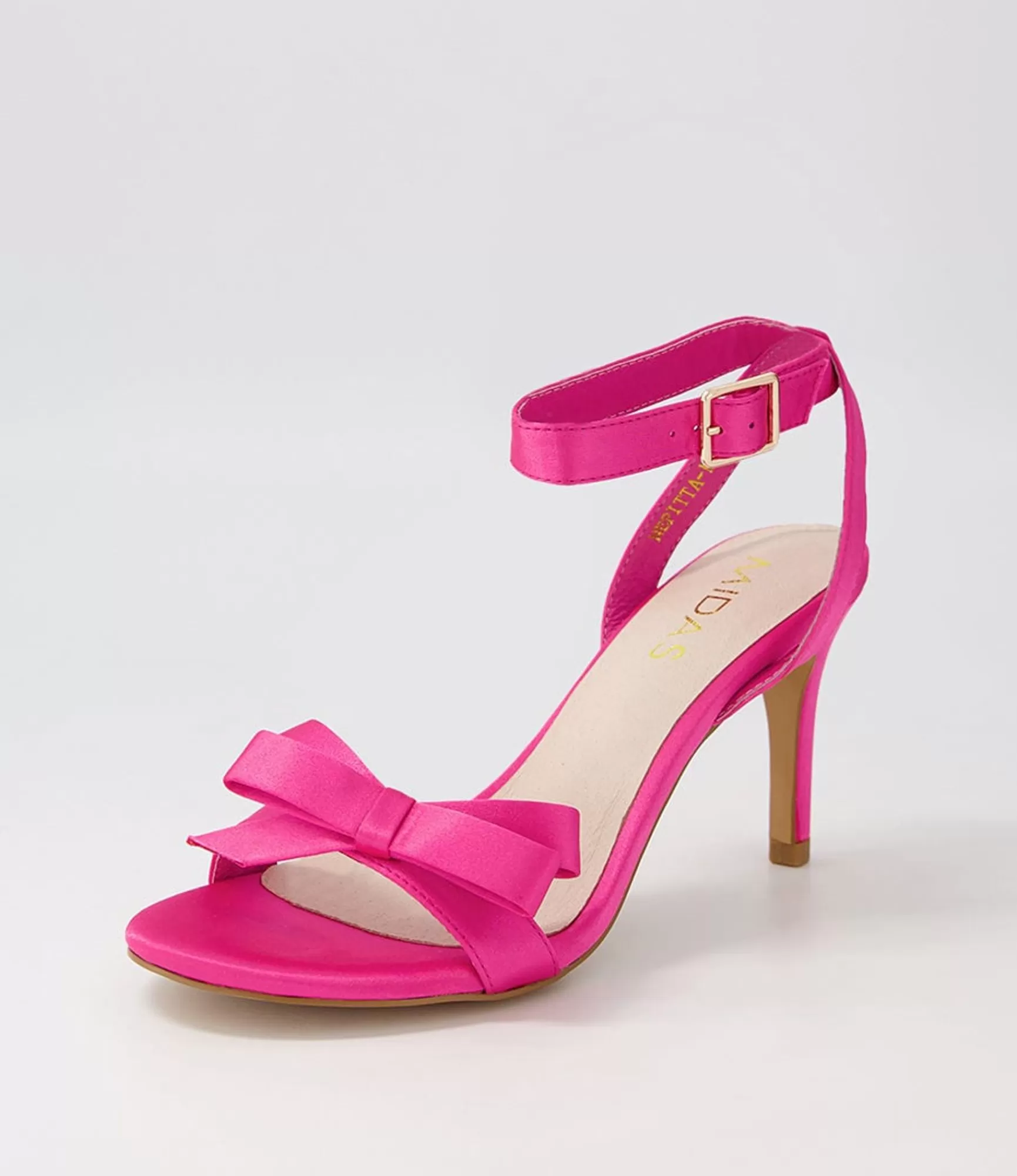 Flash Sale Midas Shoes Nepitta Fuchsia Satin Sandals
