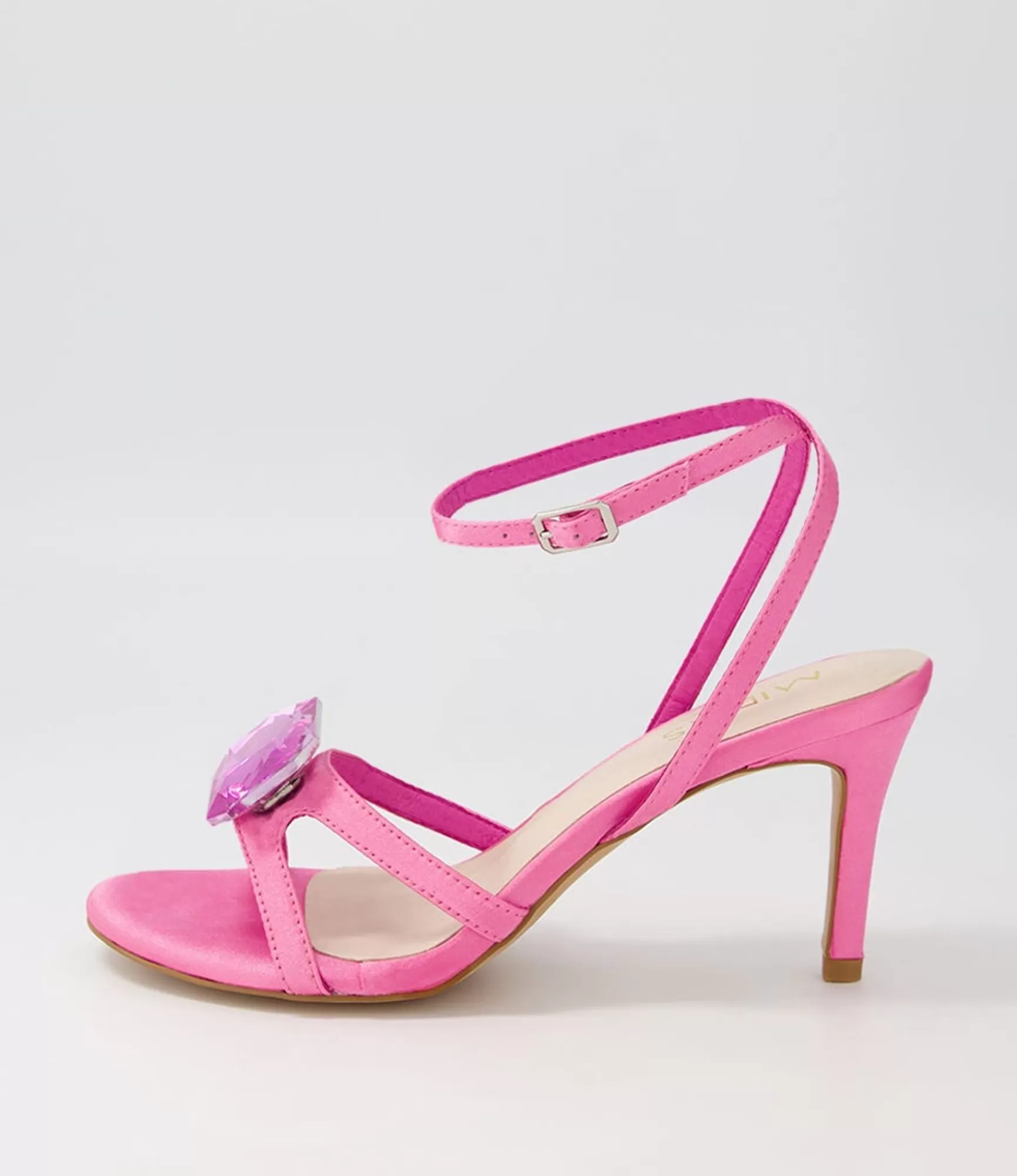 Cheap Midas Shoes Nino Pink Jewel Satin Sandals