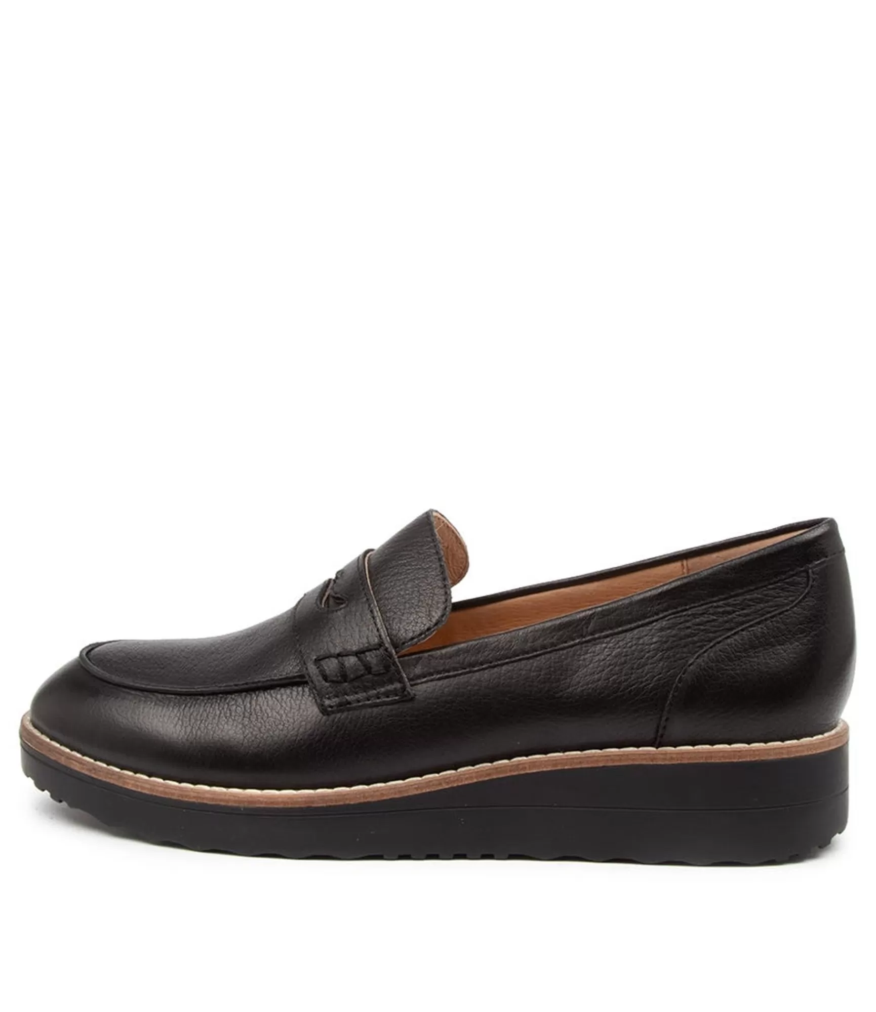 Discount Midas Shoes Ontre Black Leather