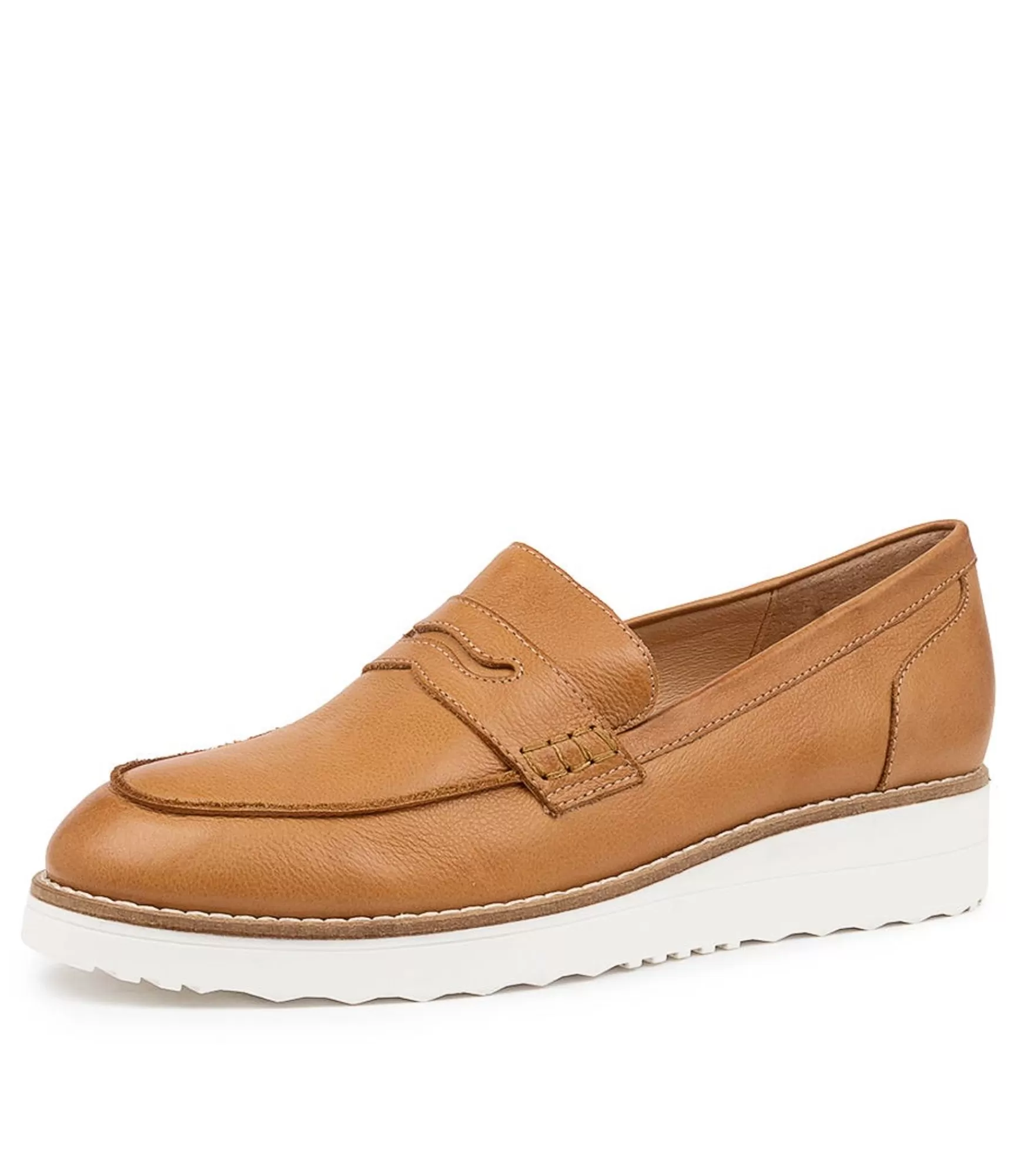 Store Midas Shoes Ontre Dk Tan Leather