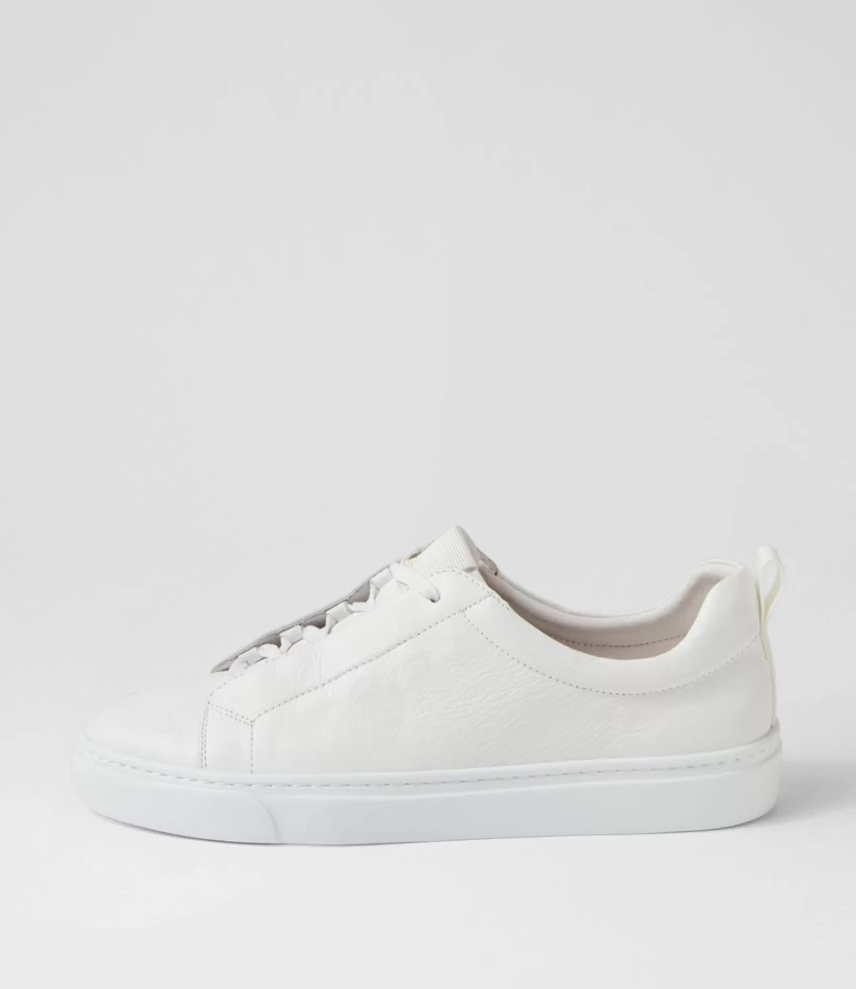 Sale Midas Shoes Osho White Leather Sneakers