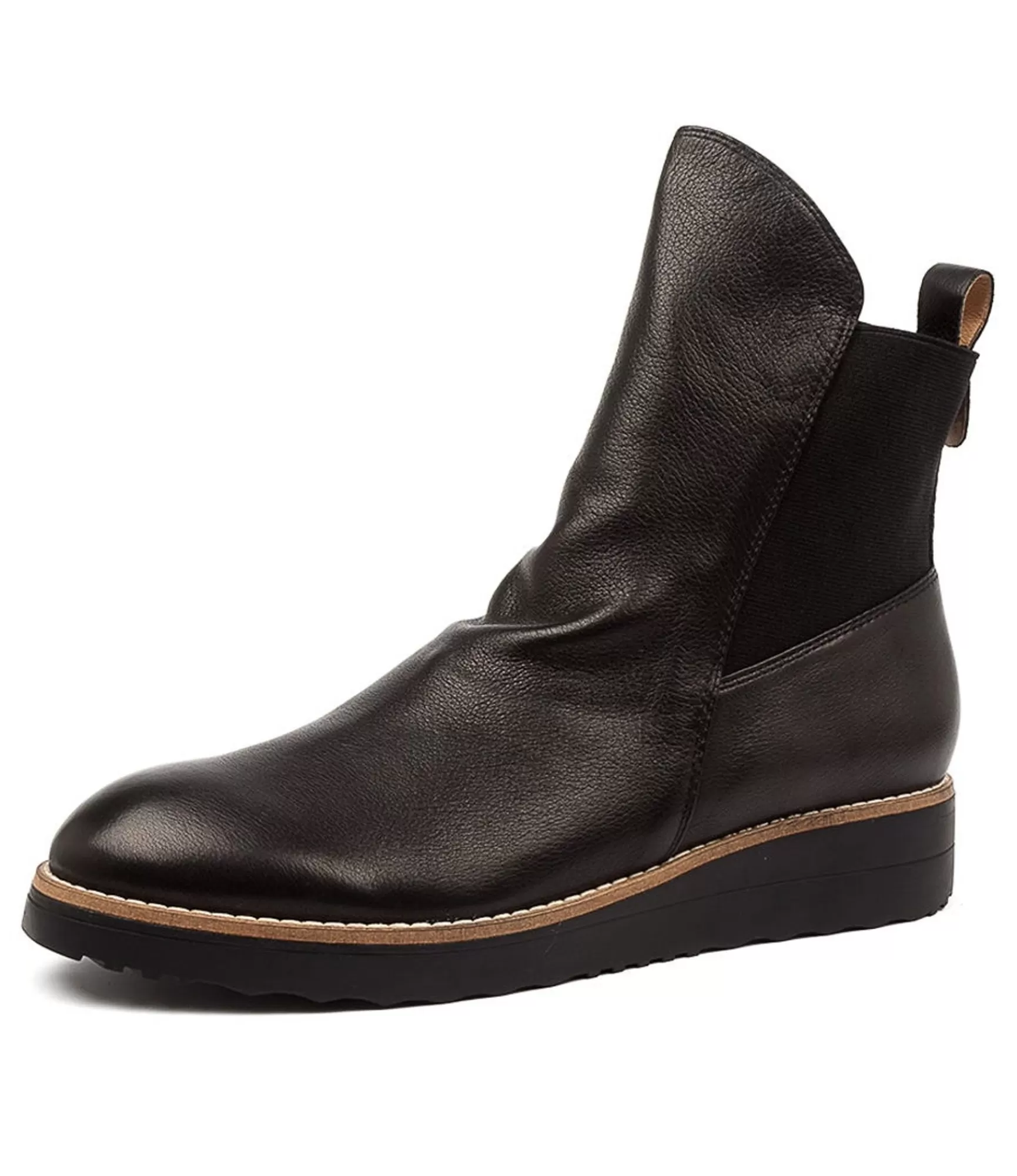 Shop Midas Shoes Ozit Black Leather