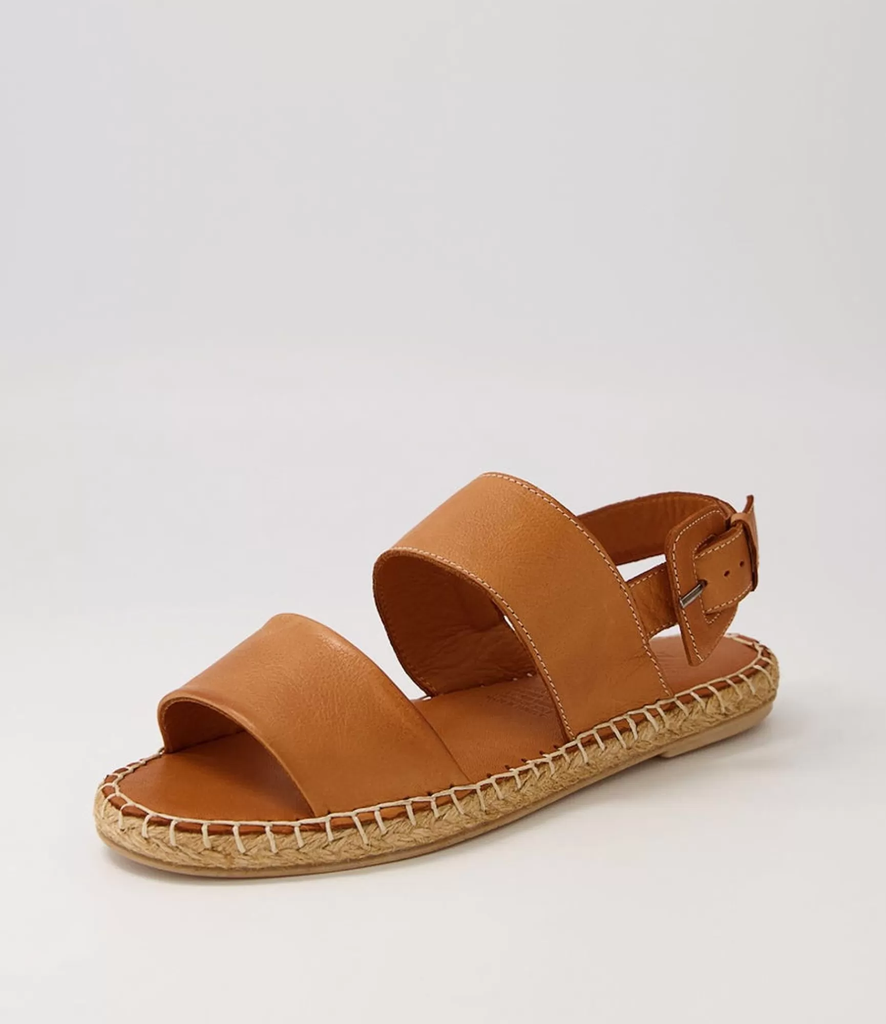 Clearance Midas Shoes Paisli Tan Leather Sandals