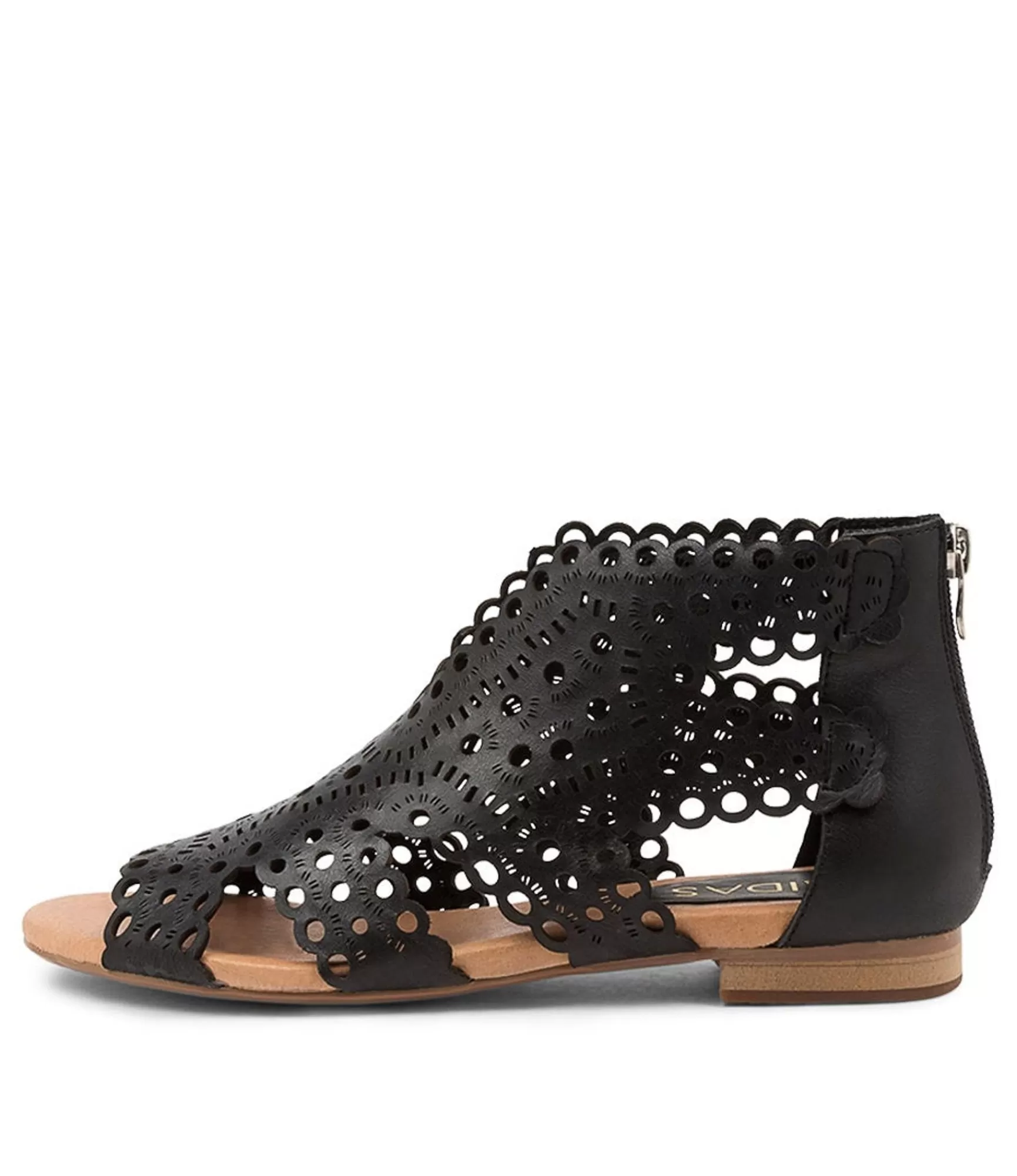 Clearance Midas Shoes Paxton Black Leather