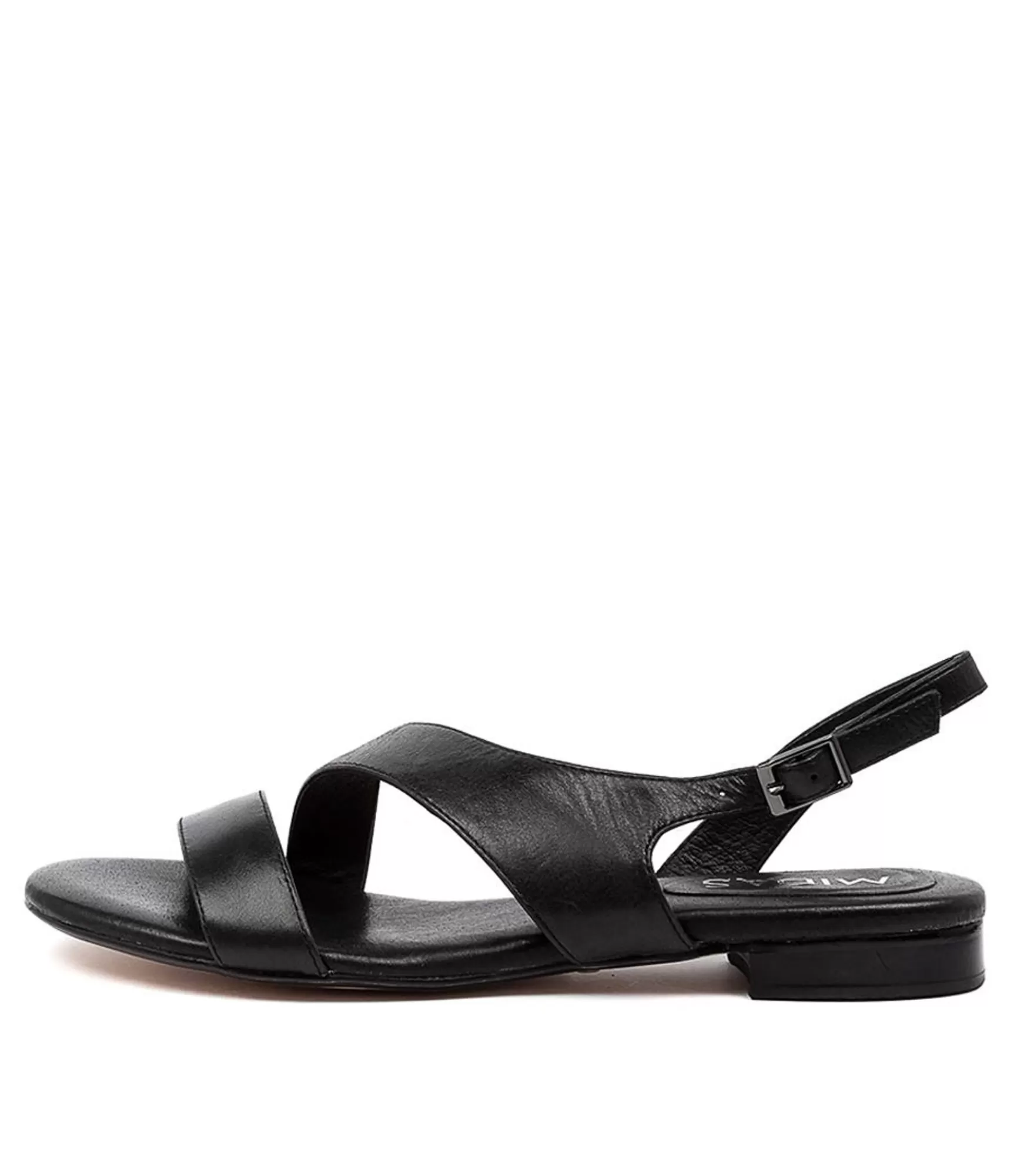 New Midas Shoes Peachy Black Leather