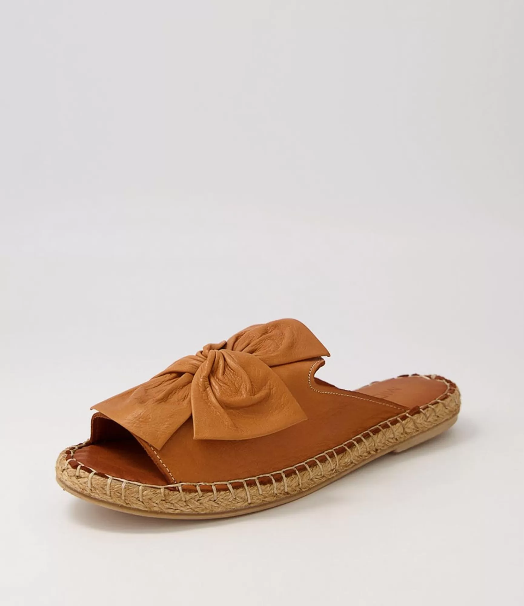 Cheap Midas Shoes Pearli Tan Leather Sandals