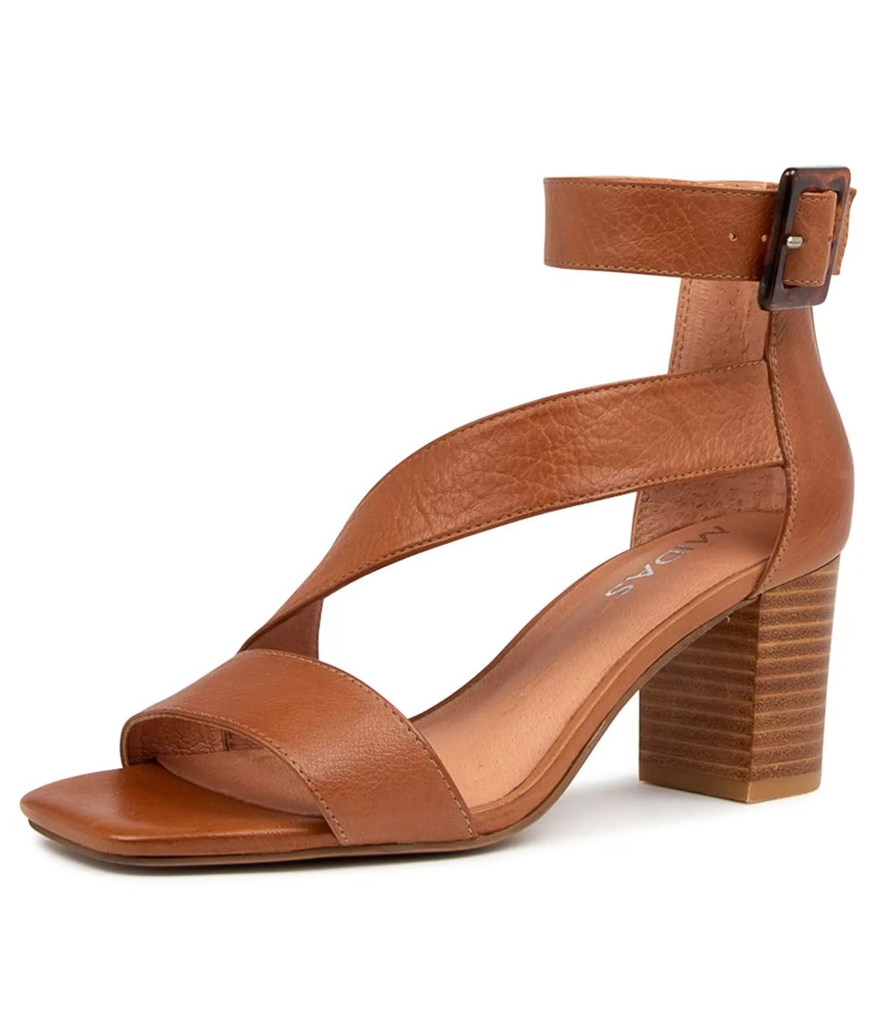 Sale Midas Shoes Perra Tan Leather