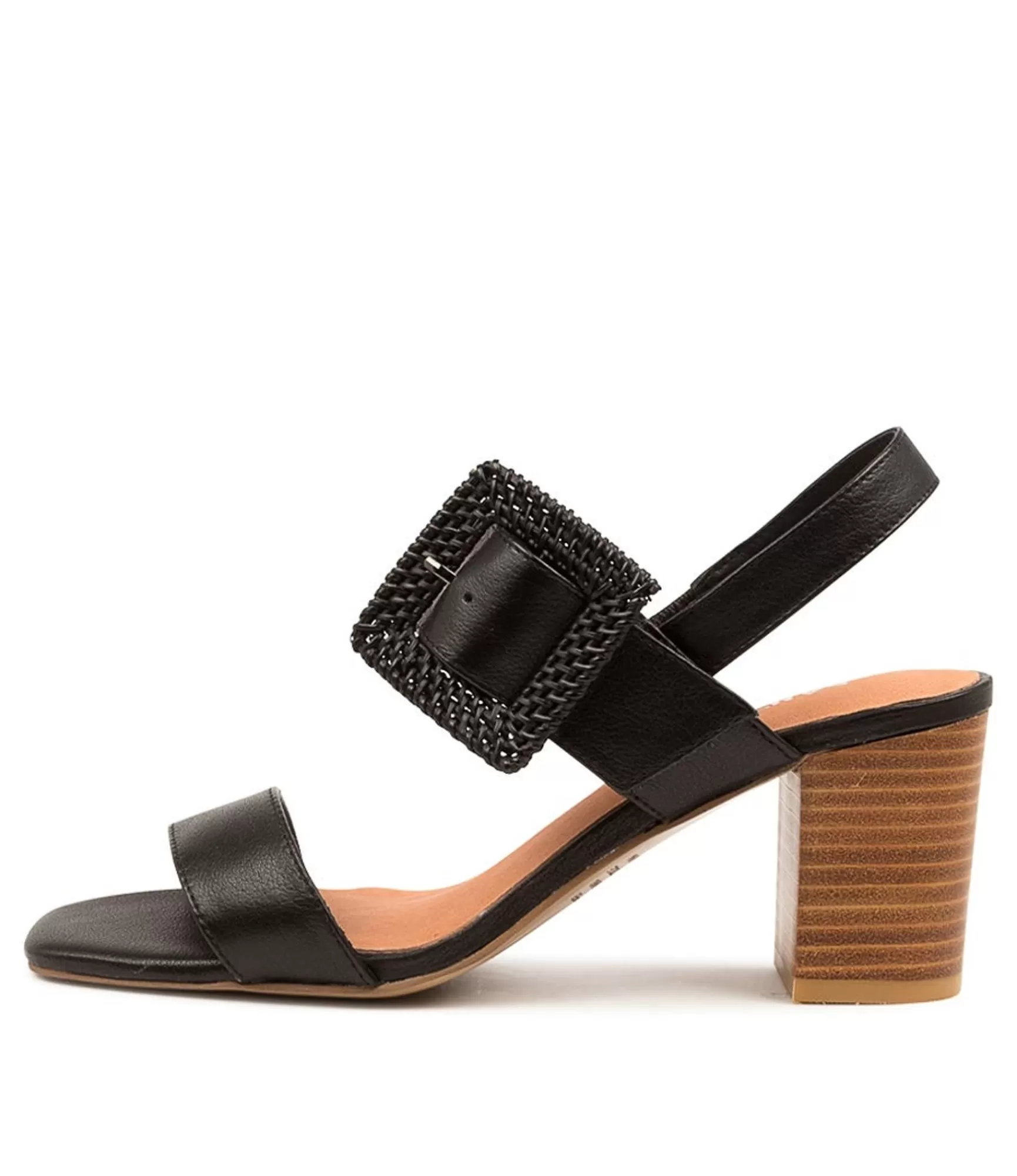 Clearance Midas Shoes Pina Black Leather