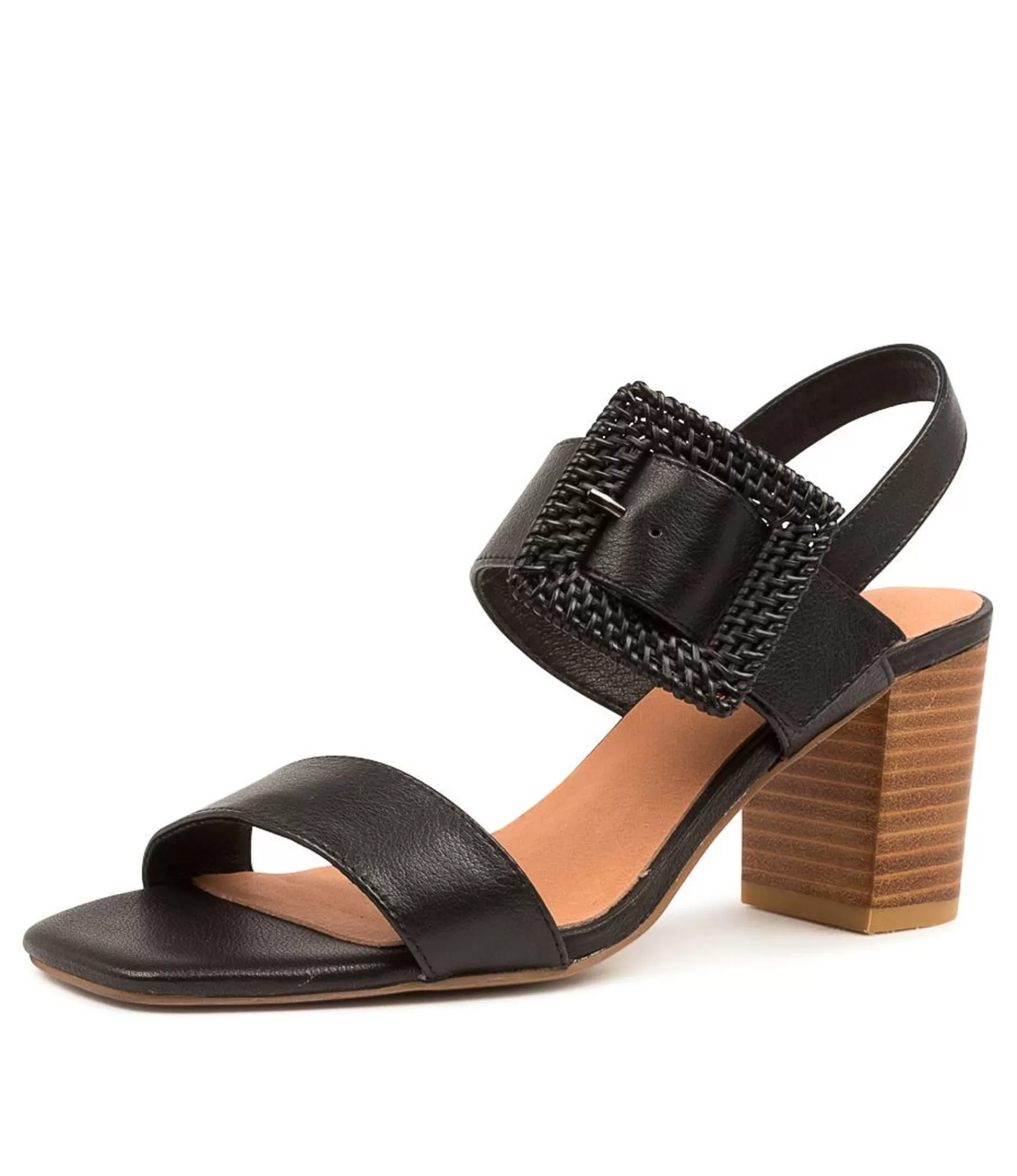 Clearance Midas Shoes Pina Black Leather