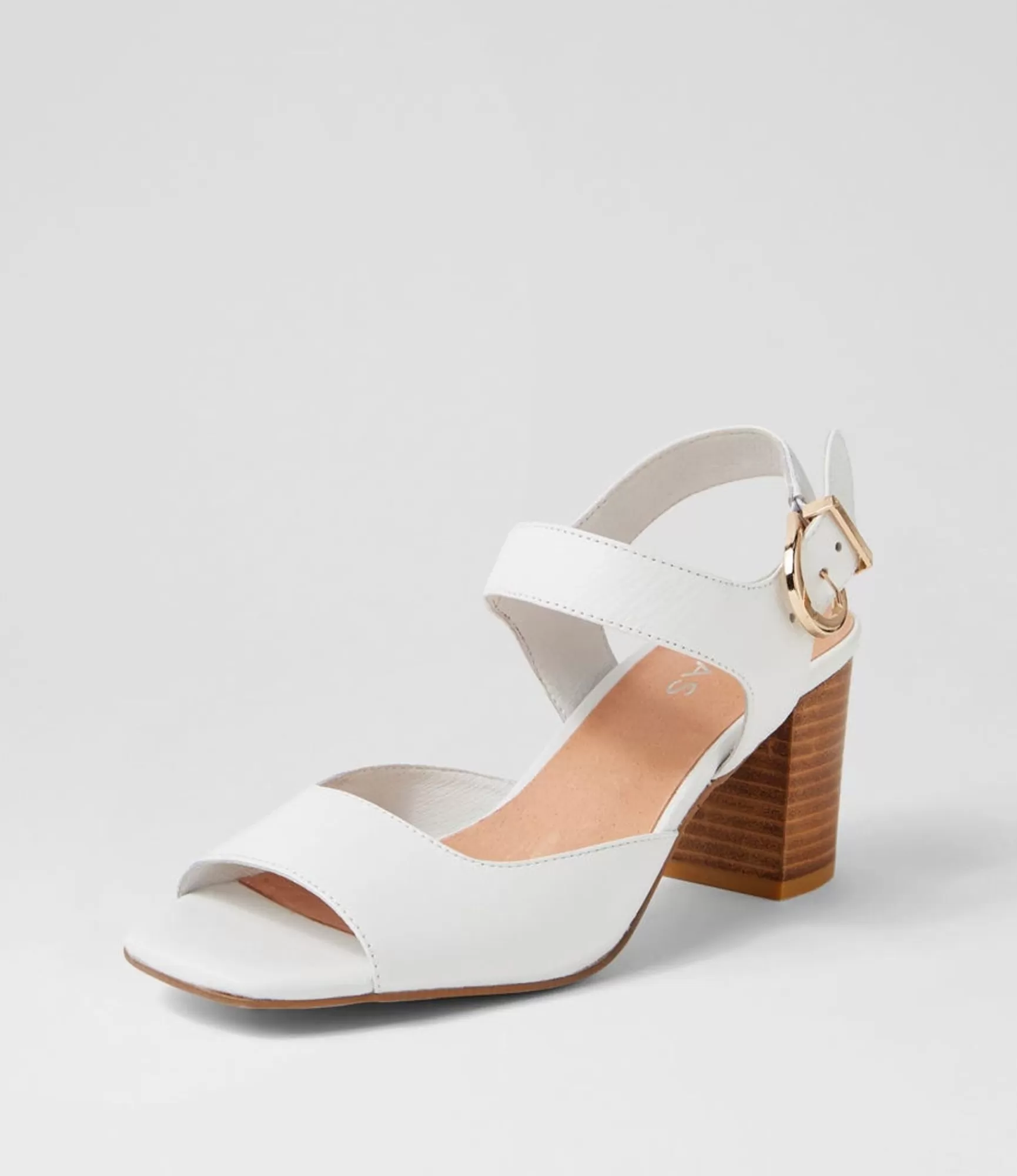 Outlet Midas Shoes Pipa White Leather Sandals