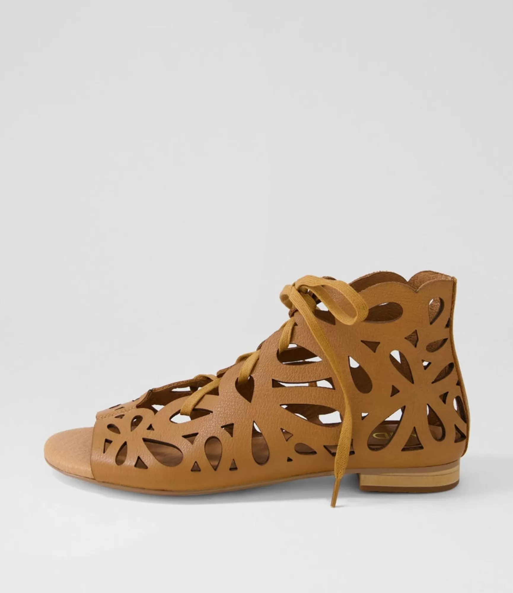 Cheap Midas Shoes Piska Tan Leather Sandals